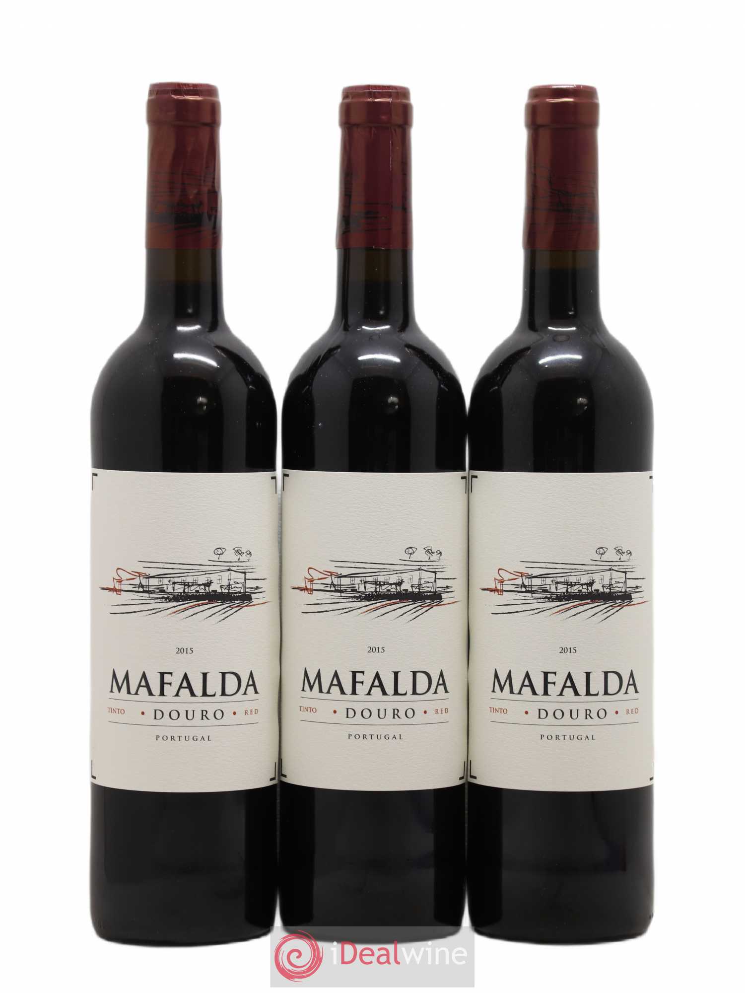 Douro Mafalda (sans prix de réserve) 2015 - Lot de 6 bouteilles - 1