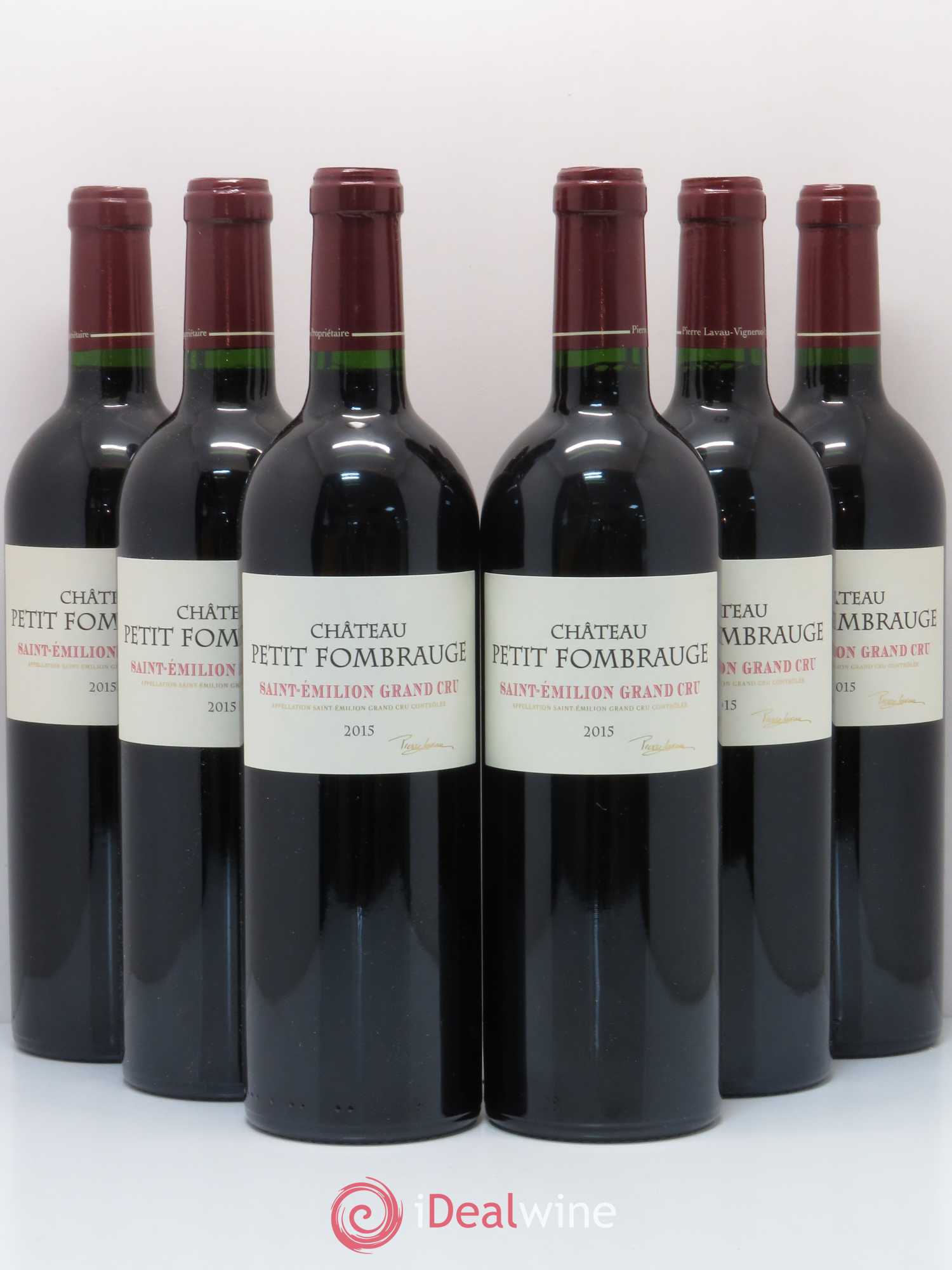Saint-Émilion Grand Cru Petit Fombrauge 2015 - Posten von 6 Flaschen - 0