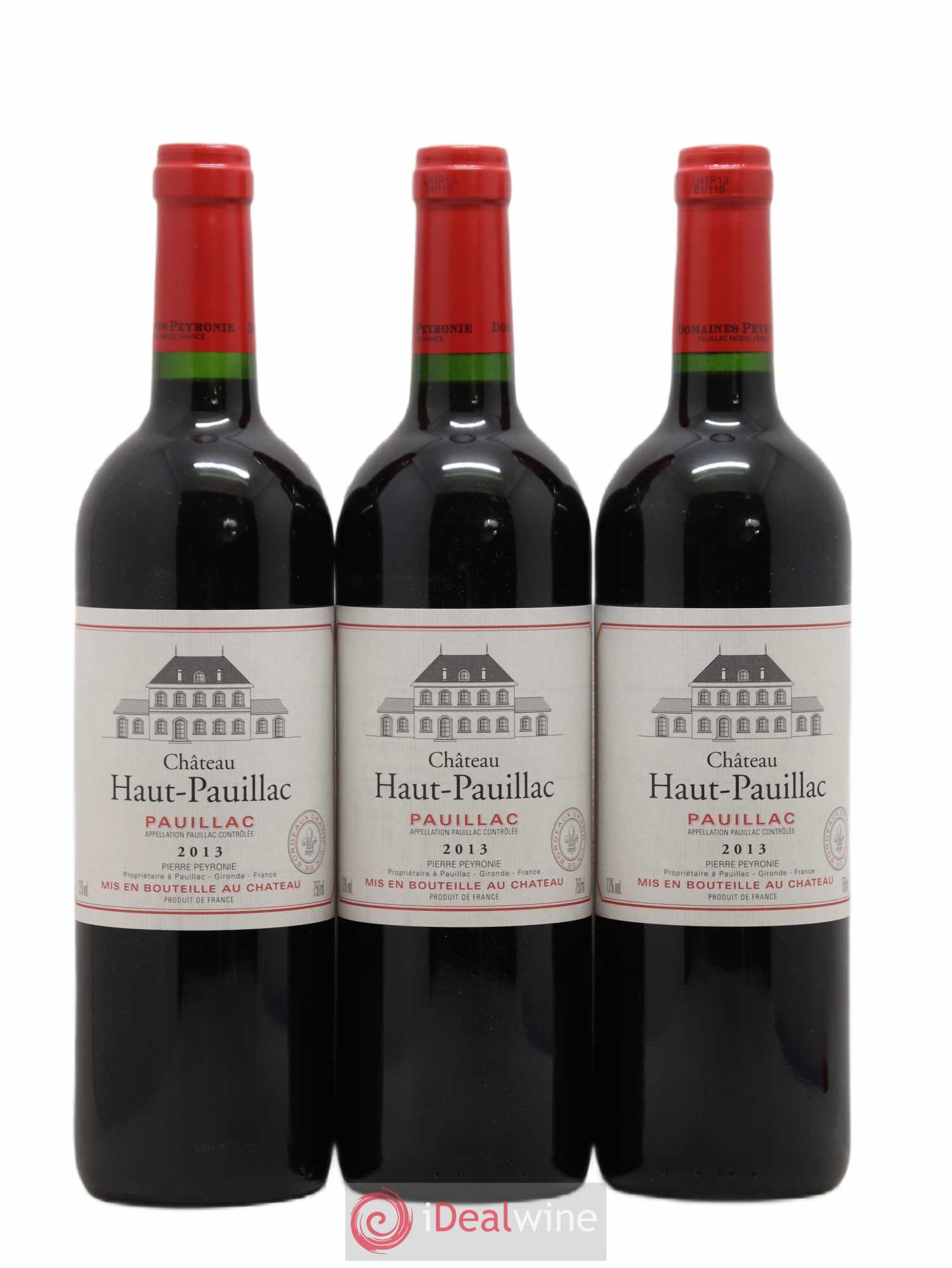 Pauillac Château Haut Pauillac (sans prix de réserve) 2013 - Lot de 6 bouteilles - 2