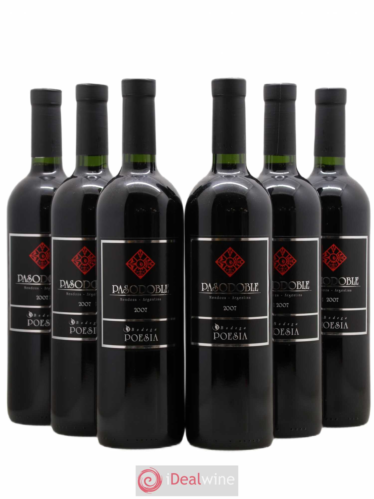 Mendoza Poesia Pasodoble 2007 - Posten von 6 Flaschen - 0