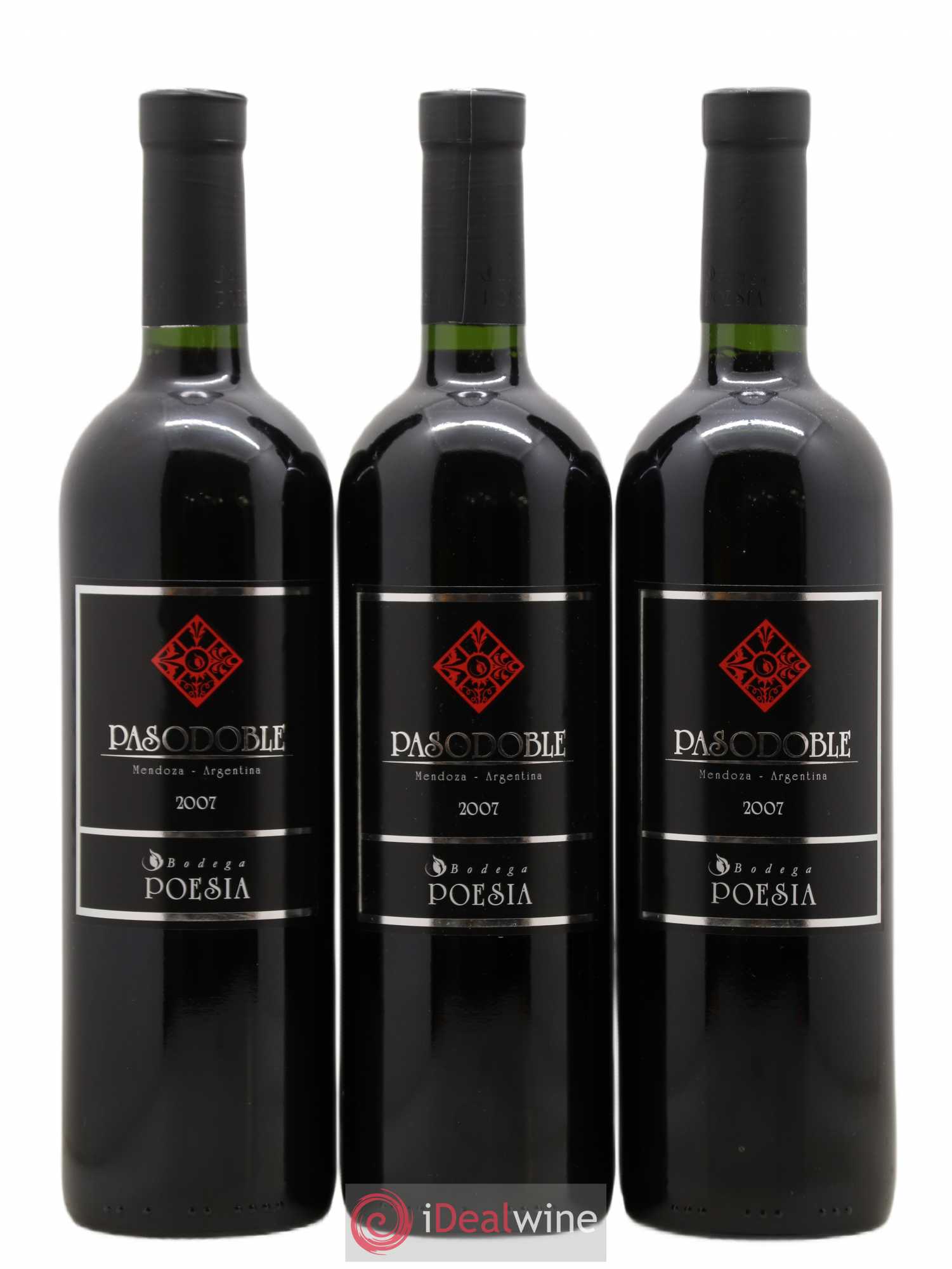 Mendoza Poesia Pasodoble 2007 - Posten von 3 Flaschen - 0