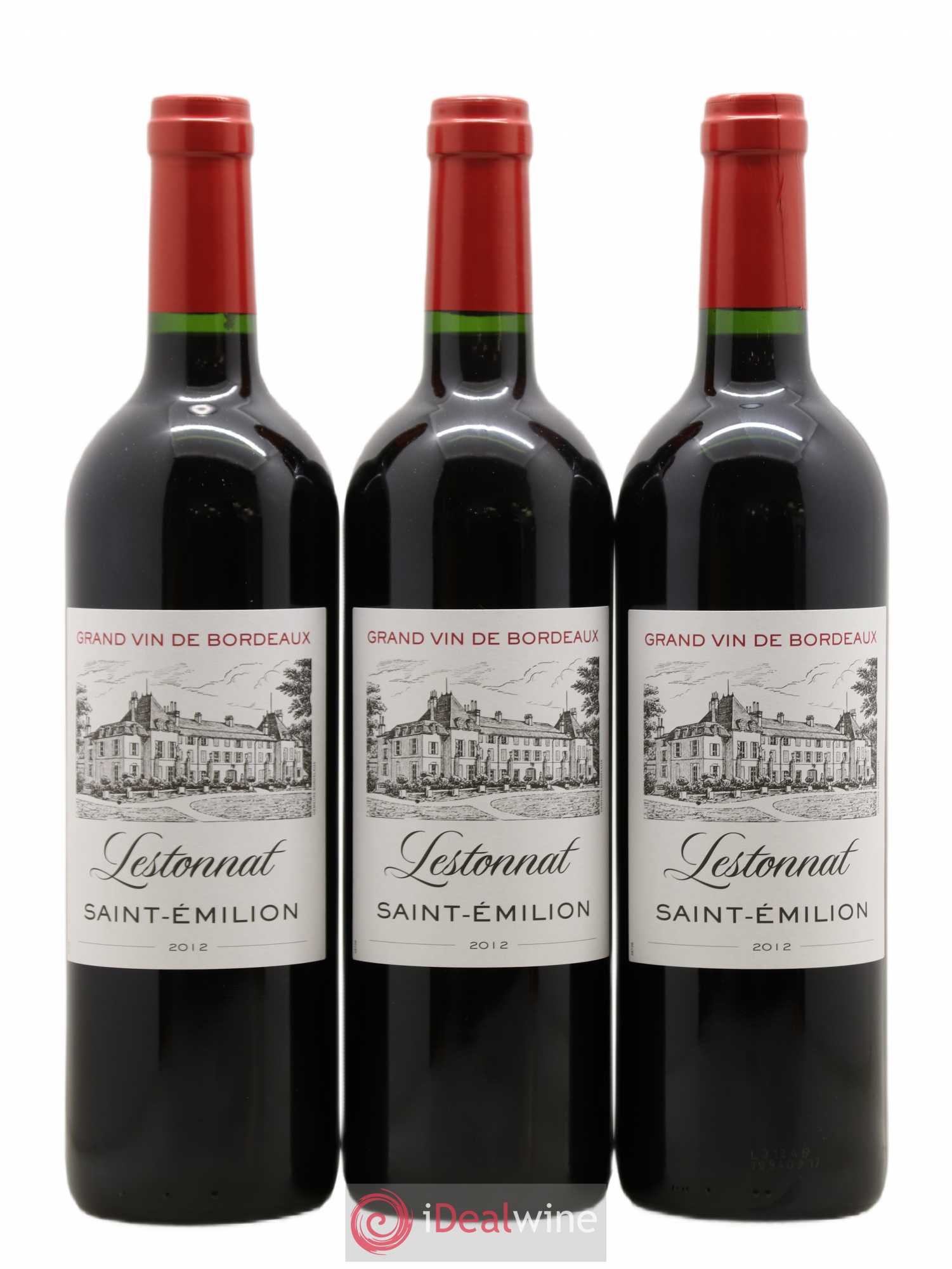 Bordeaux Château Lestonnat (sans prix de réserve) 2012 - Posten von 12 Flaschen - 2