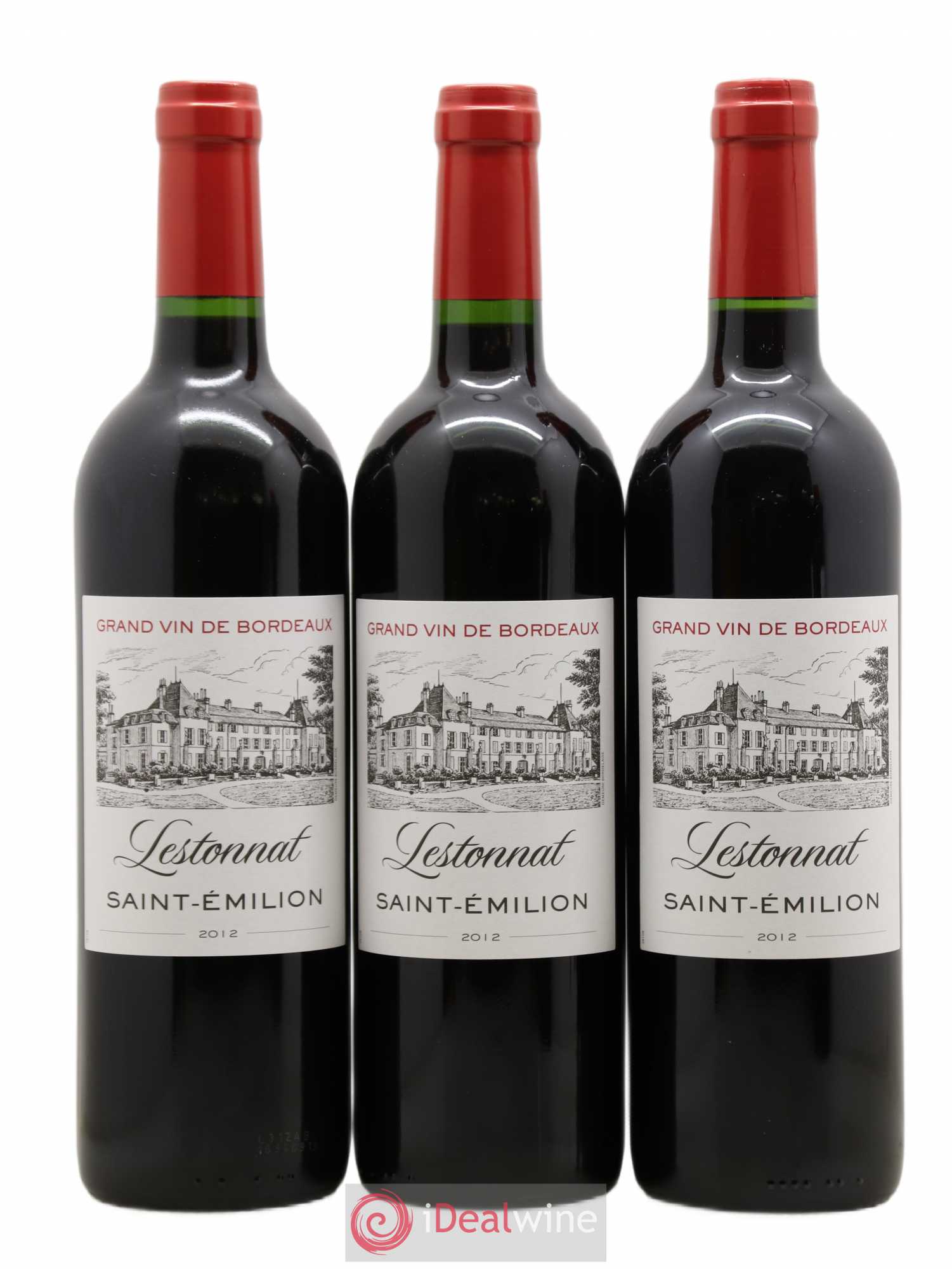 Bordeaux Château Lestonnat (sans prix de réserve) 2012 - Posten von 3 Flaschen - 0