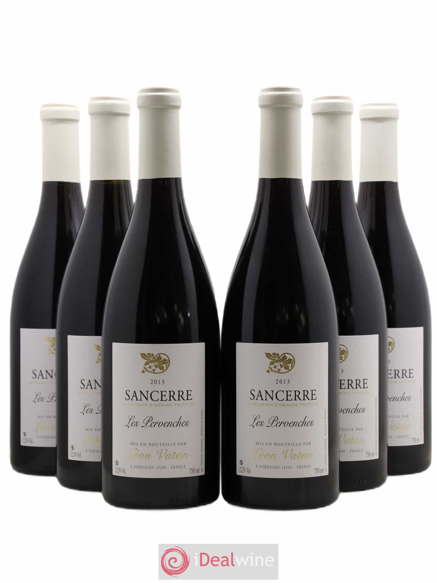 Sancerre Les Pervenches Vatan (sans prix de réserve) 2013 - Lotto di 6 bottiglie - 0