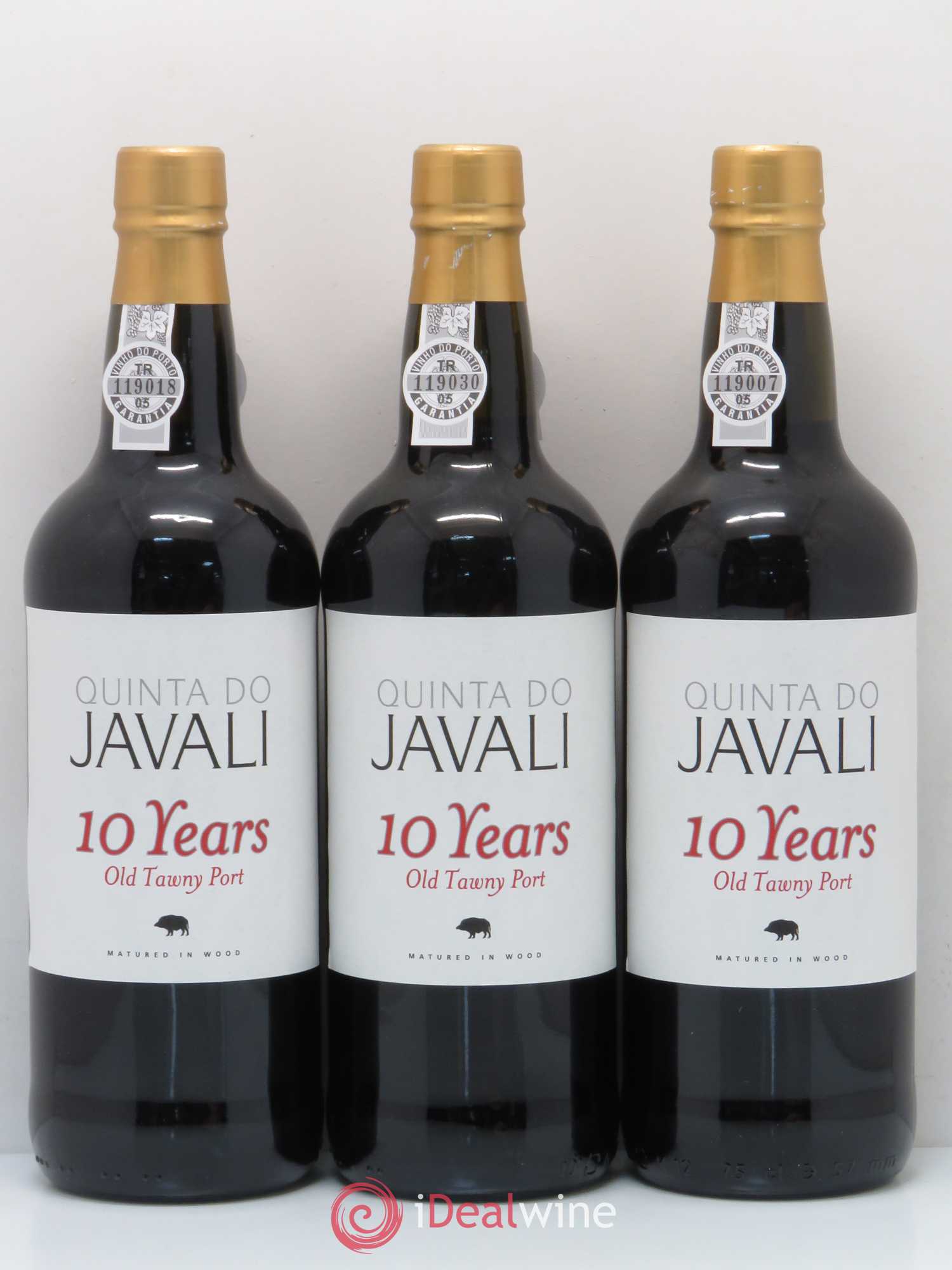 Porto Quinta do Javali 10 years Old Tawny Port - Posten von 3 Flaschen - 0