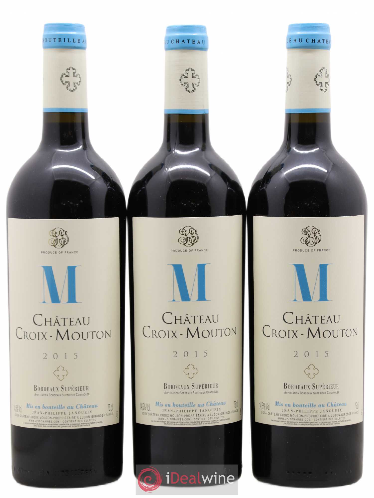 Château Croix Mouton  (no reserve) 2015 - Lot of 12 bottles - 2
