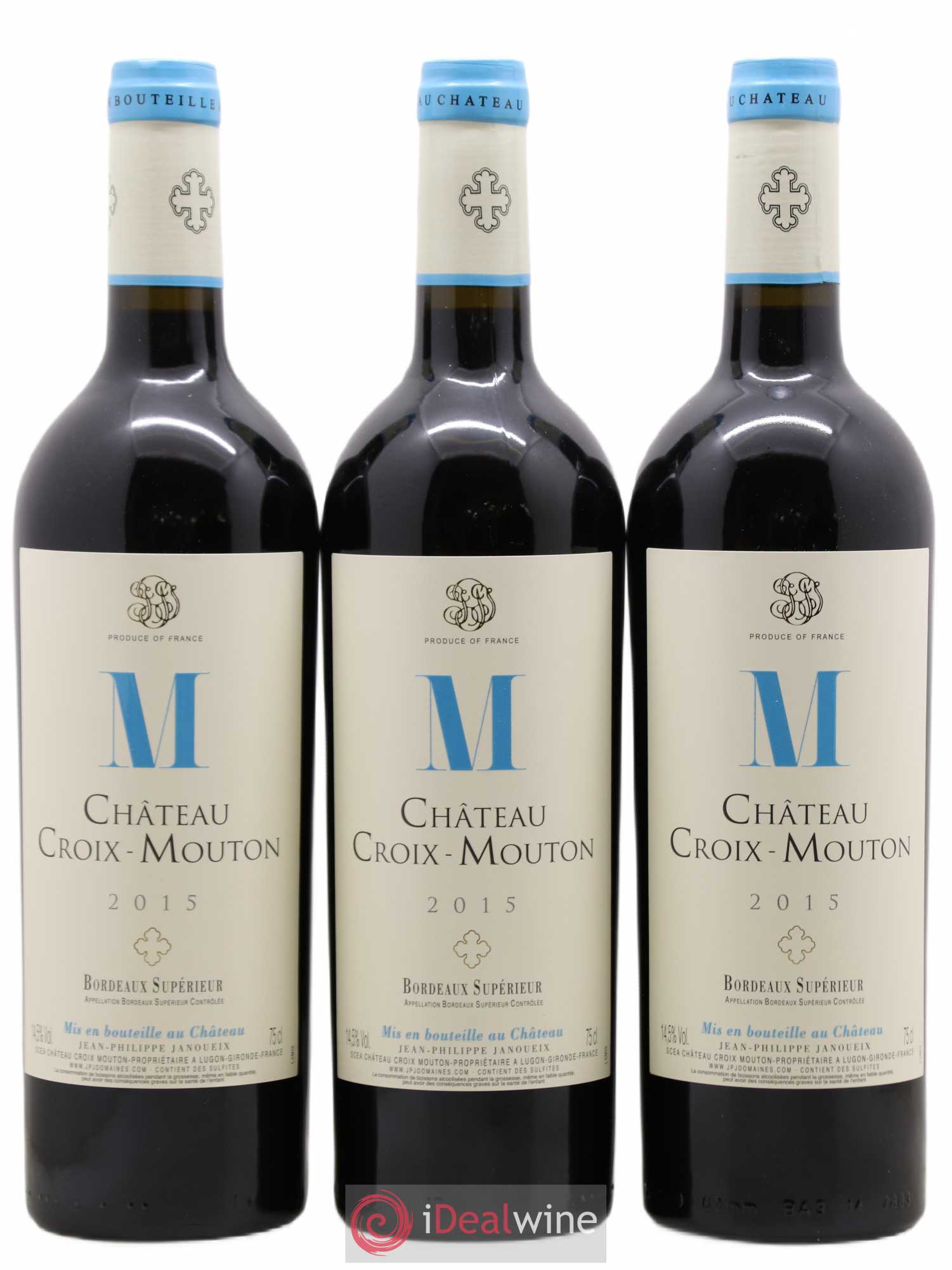 Château Croix Mouton  (no reserve) 2015 - Lot of 12 bottles - 3