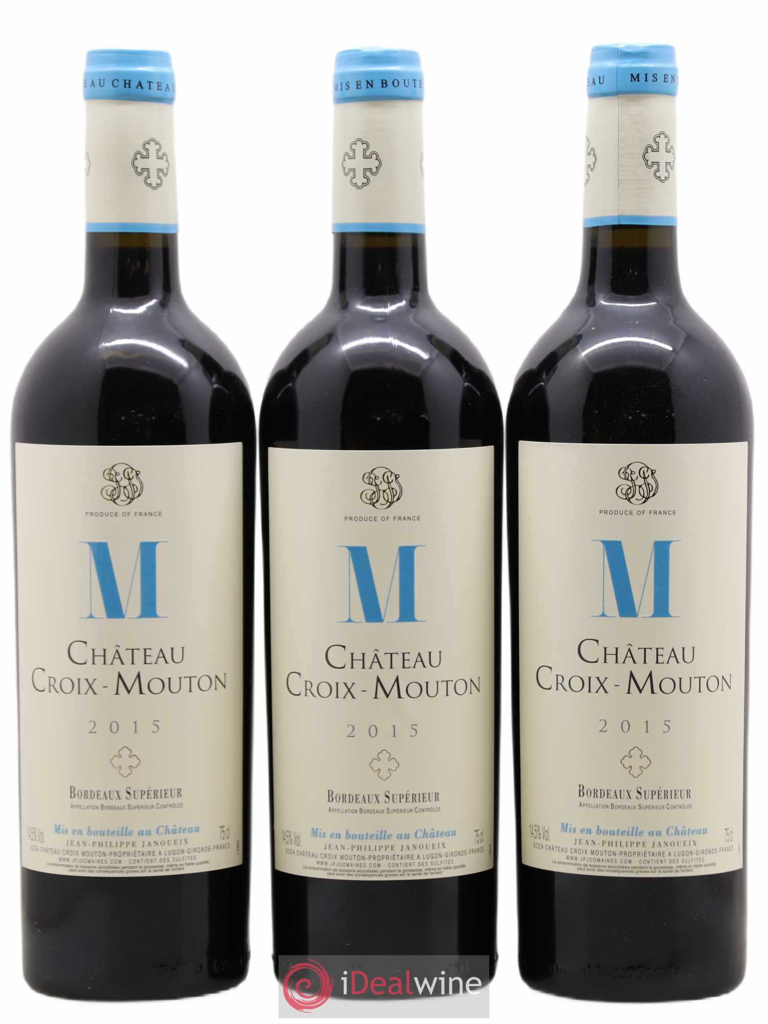 Château Croix Mouton  (no reserve) 2015 - Lot of 12 bottles - 4