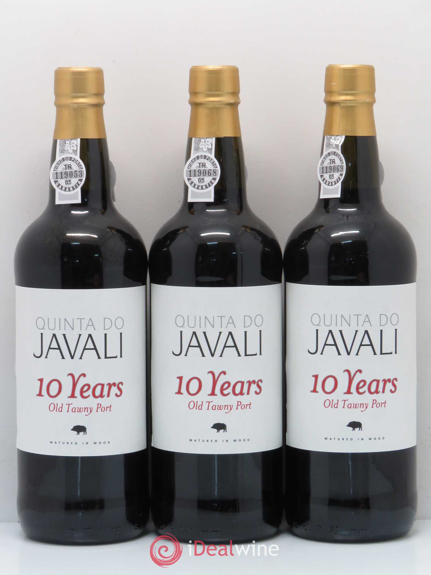Porto Quinta do Javali 10 years Old Tawny Port - Posten von 3 Flaschen - 0