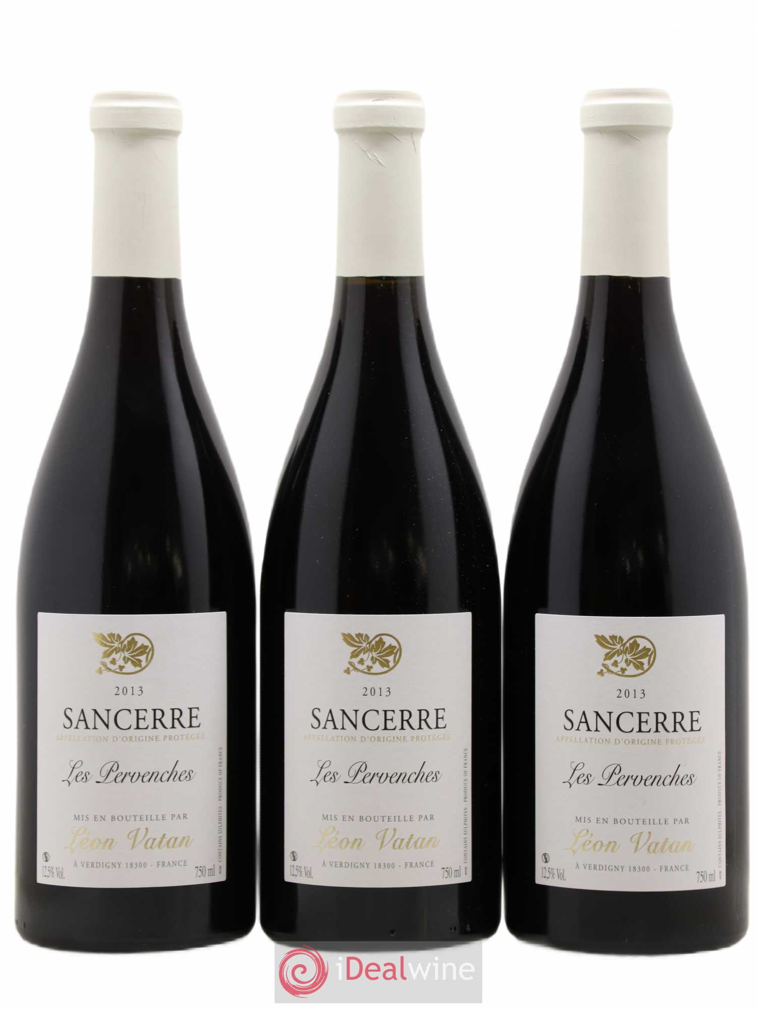 Sancerre Les Pervenches Vatan (sans prix de réserve) 2013 - Lotto di 3 bottiglie - 0
