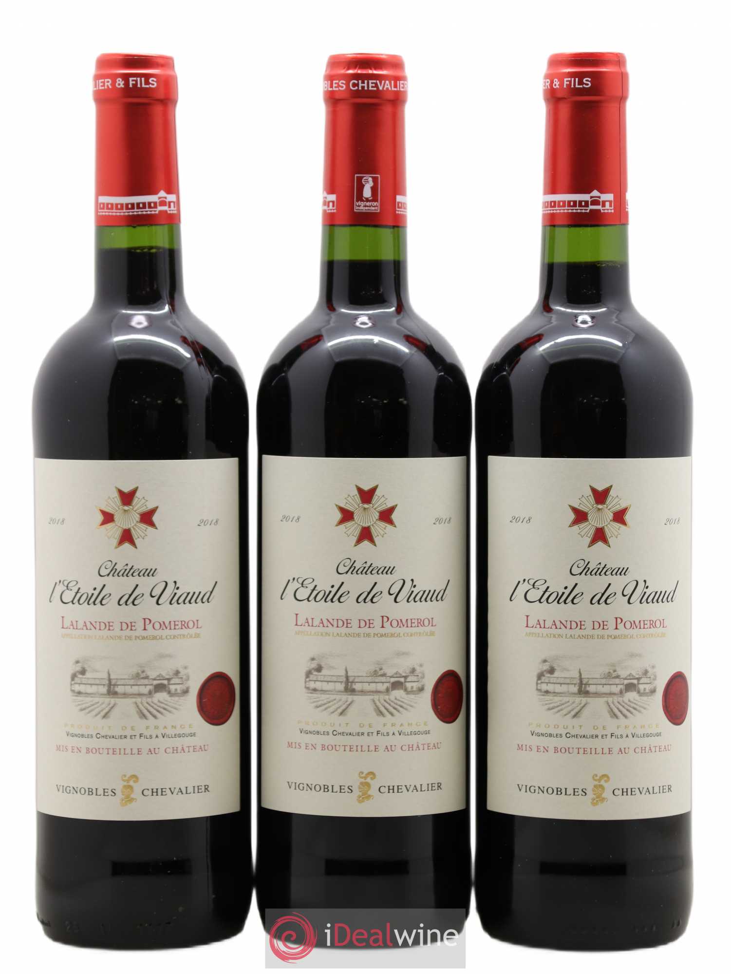 Lalande-de-Pomerol Chateau étoile de Viaud (sans prix de réserve) 2018 - Posten von 6 Flaschen - 2