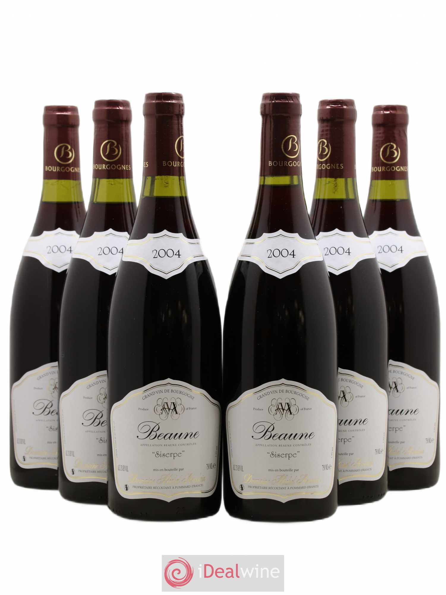 Beaune Les Siserpe Arcelain (sans prix de réserve) 2004 - Posten von 6 Flaschen - 0