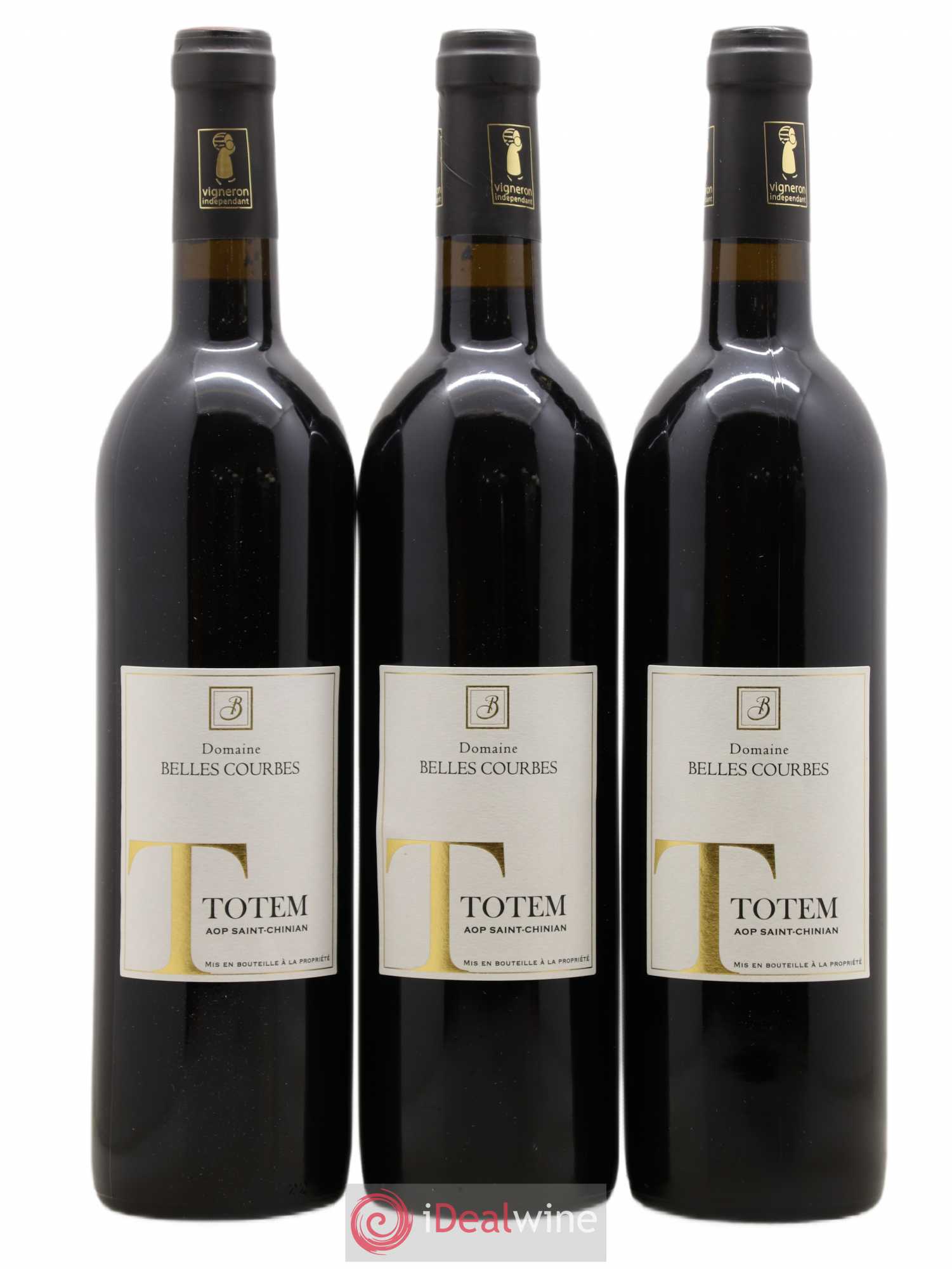 Saint-Chinian Cuvee Totem Domaine Belles Courbes (sans prix de réserve) 2016 - Posten von 6 Flaschen - 3