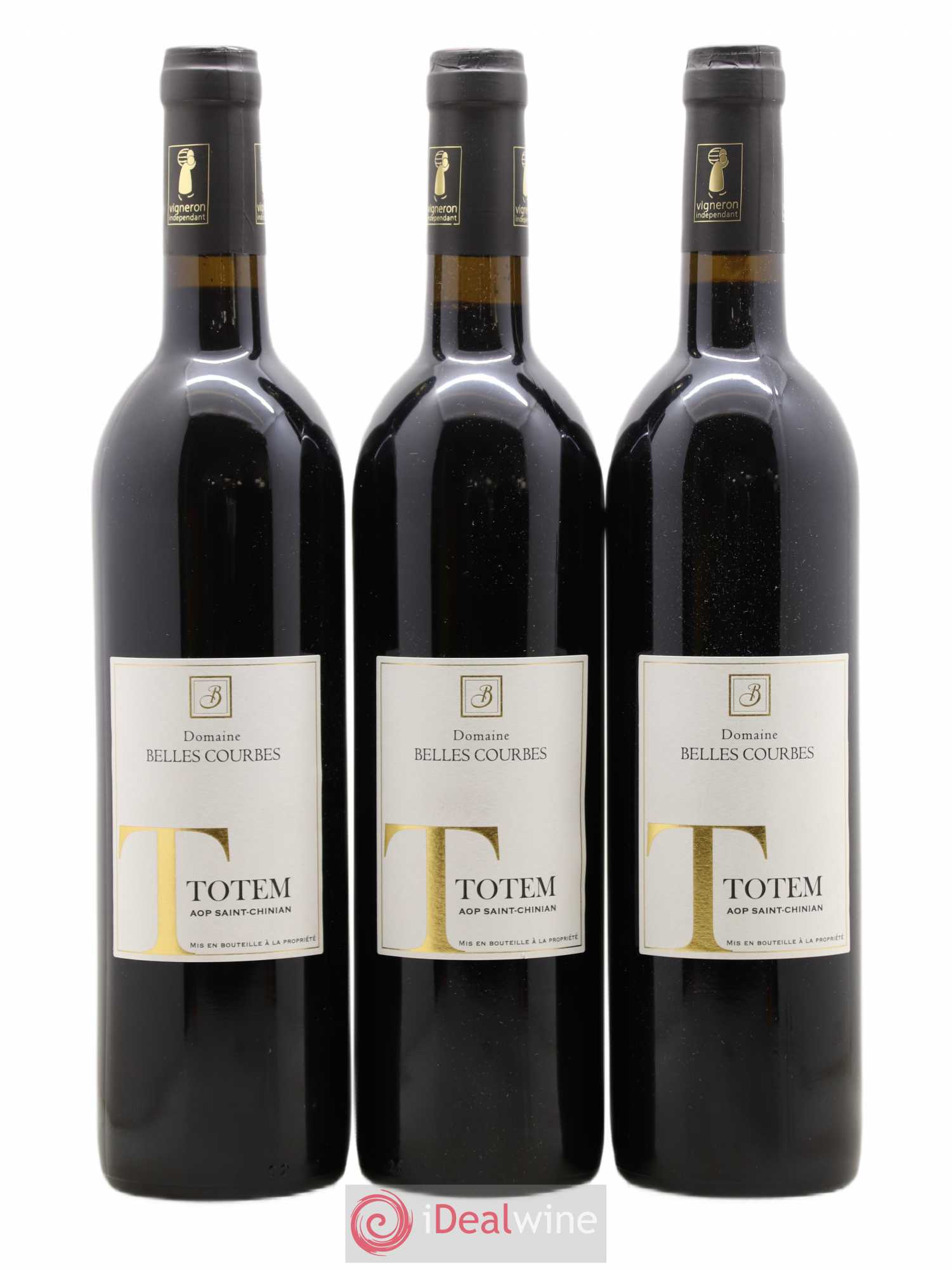 Saint-Chinian Cuvee Totem Domaine Belles Courbes (sans prix de réserve) 2017 - Lot de 6 bouteilles - 3