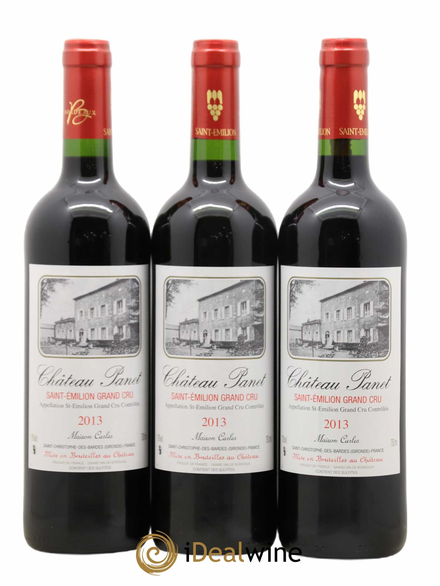 Saint-Émilion Grand Cru Chateau Panet 2013 - Lot de 12 bouteilles - 4