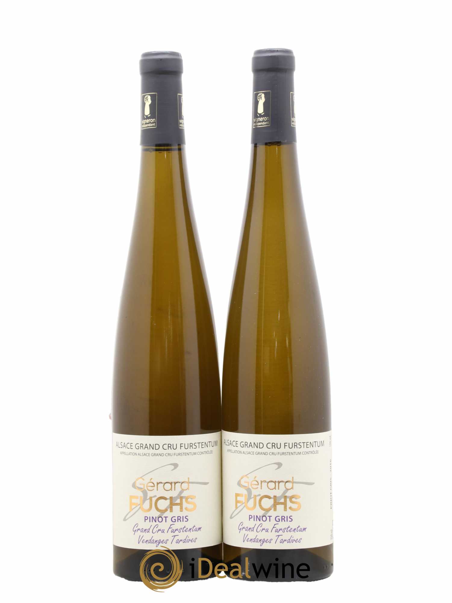 Pinot Gris (Tokay) Vendanges Tardives Furstentum Domaine Fuchs 2016 - Lotto di 2 bottiglie - 0
