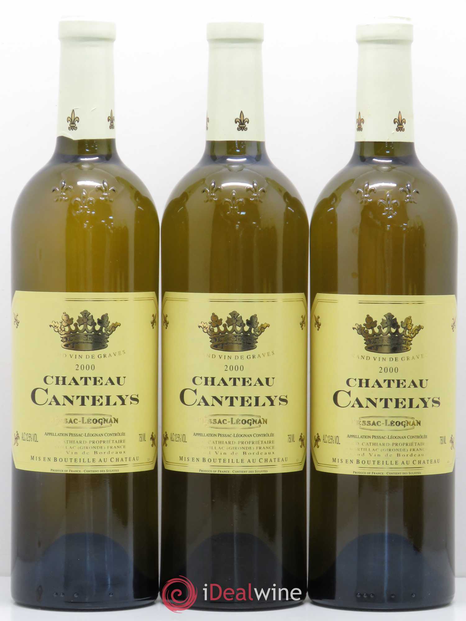 Château Cantelys 2000 - Lot de 6 bouteilles - 1