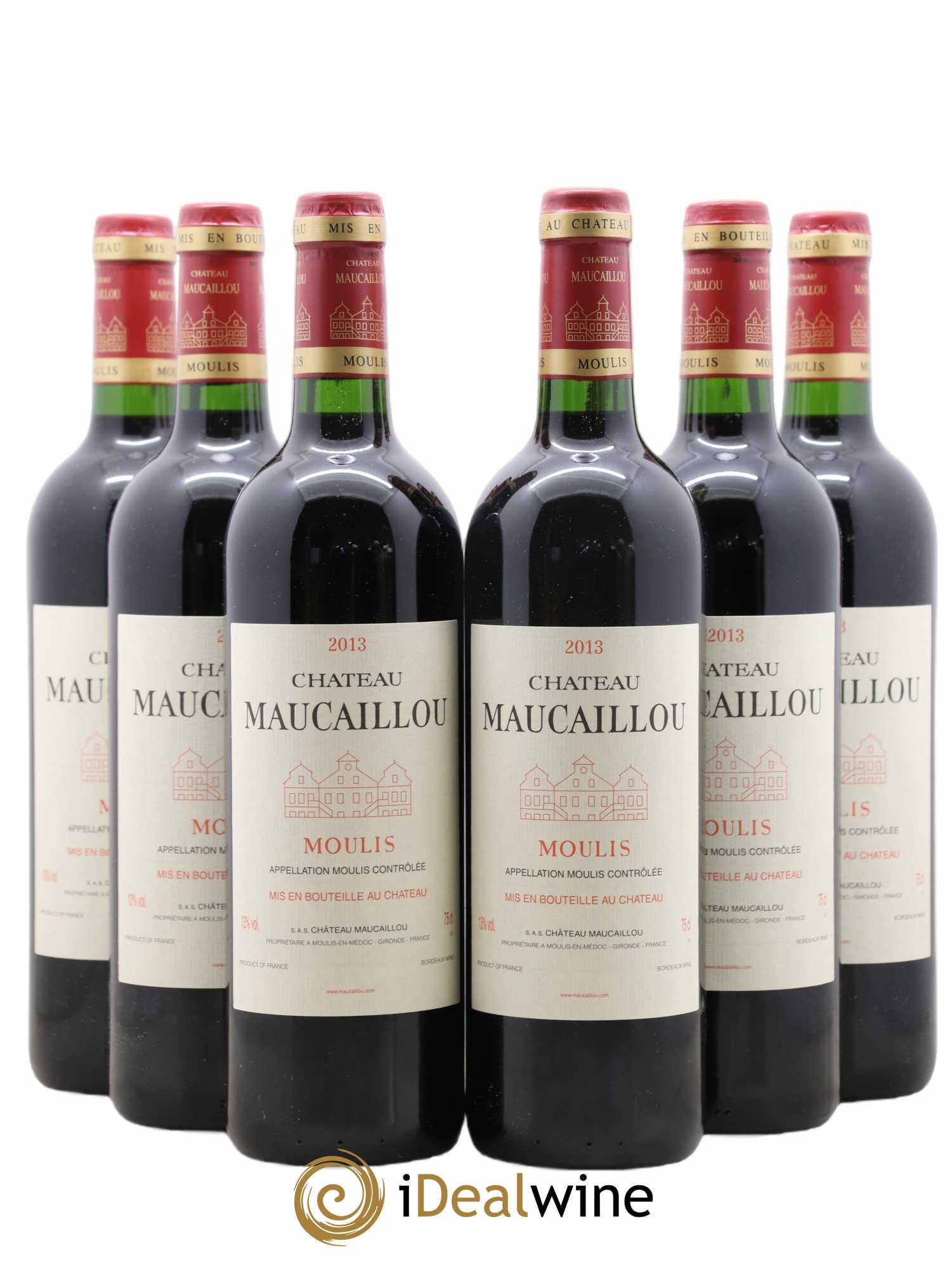 Château Maucaillou 2013 - Lot de 6 bouteilles - 0