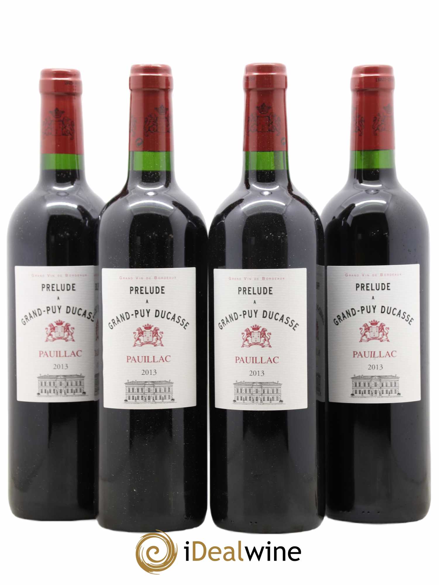 Prélude à Grand Puy Ducasse Second Vin 2013 - Lot de 4 bouteilles - 0
