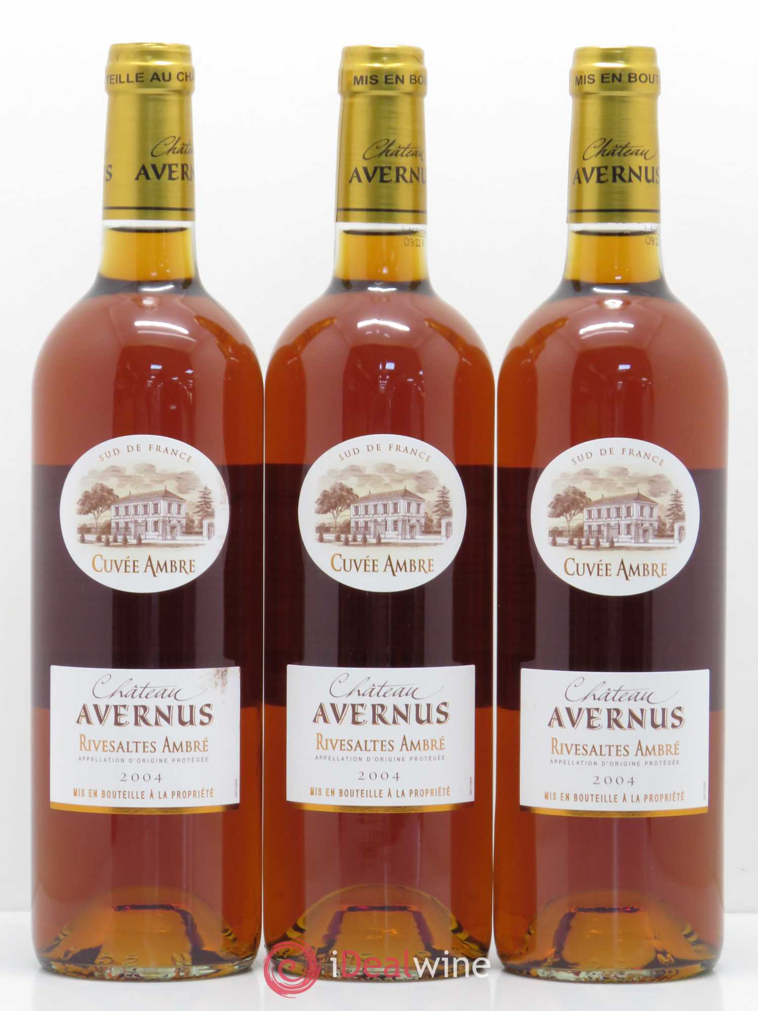 Rivesaltes Château Avernus 2004 - Posten von 12 Flaschen - 1