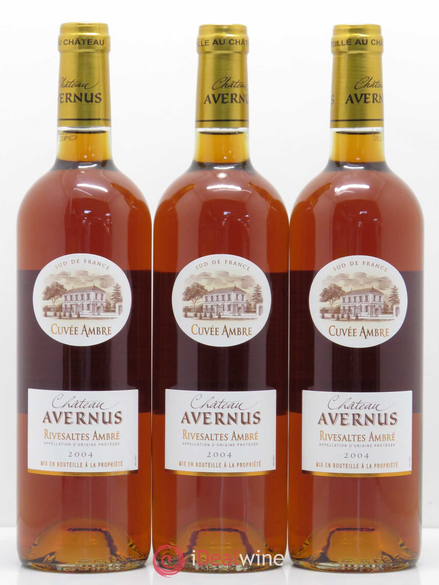 Rivesaltes Château Avernus 2004 - Posten von 12 Flaschen - 2
