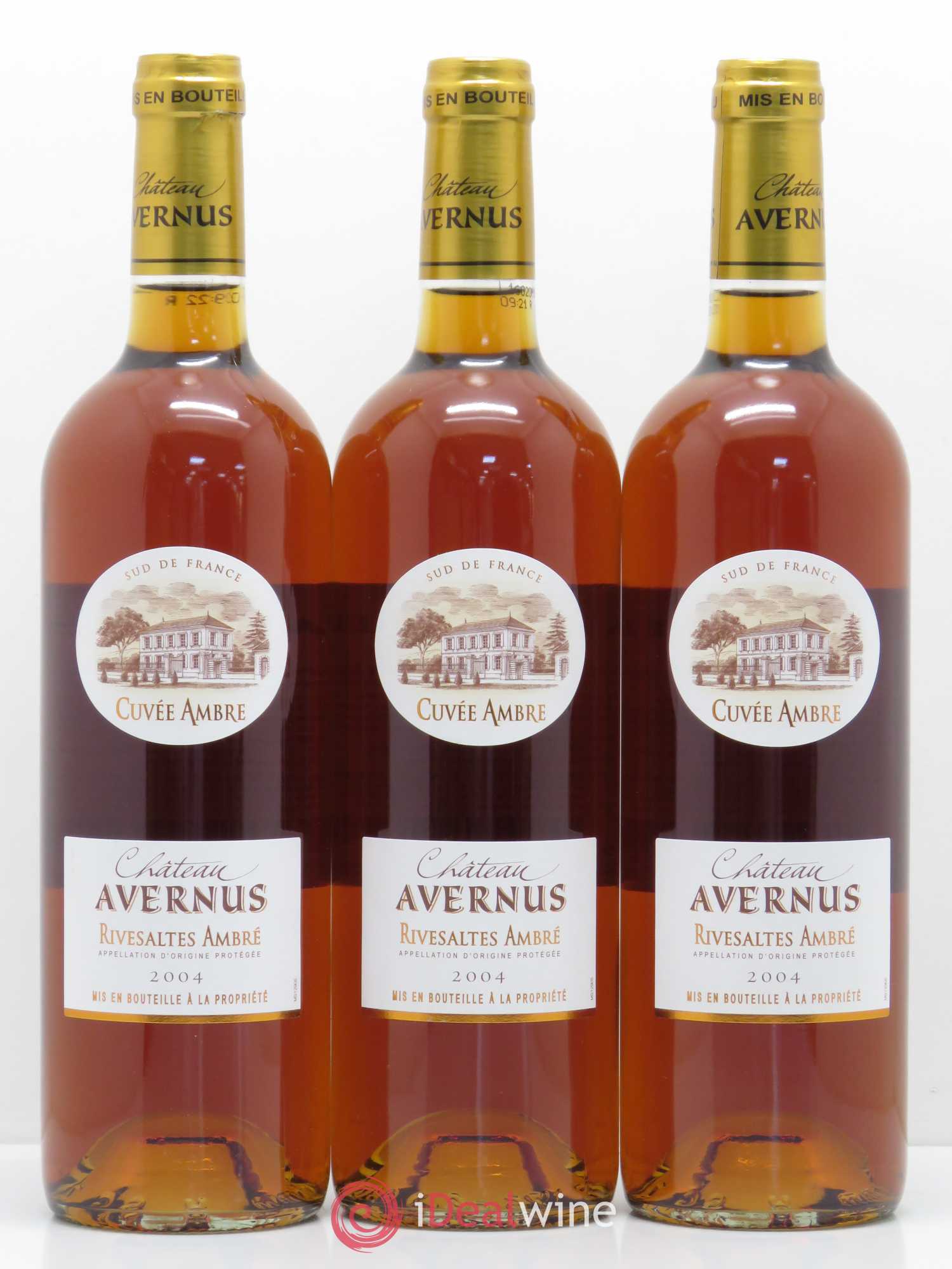 Rivesaltes Château Avernus 2004 - Posten von 12 Flaschen - 3
