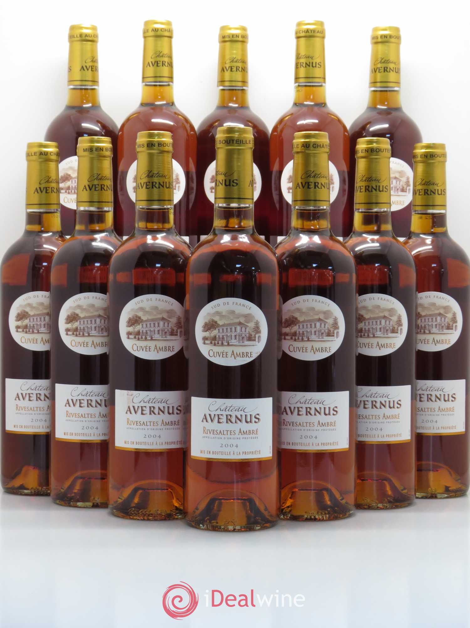 Rivesaltes Château Avernus 2004 - Posten von 12 Flaschen - 0