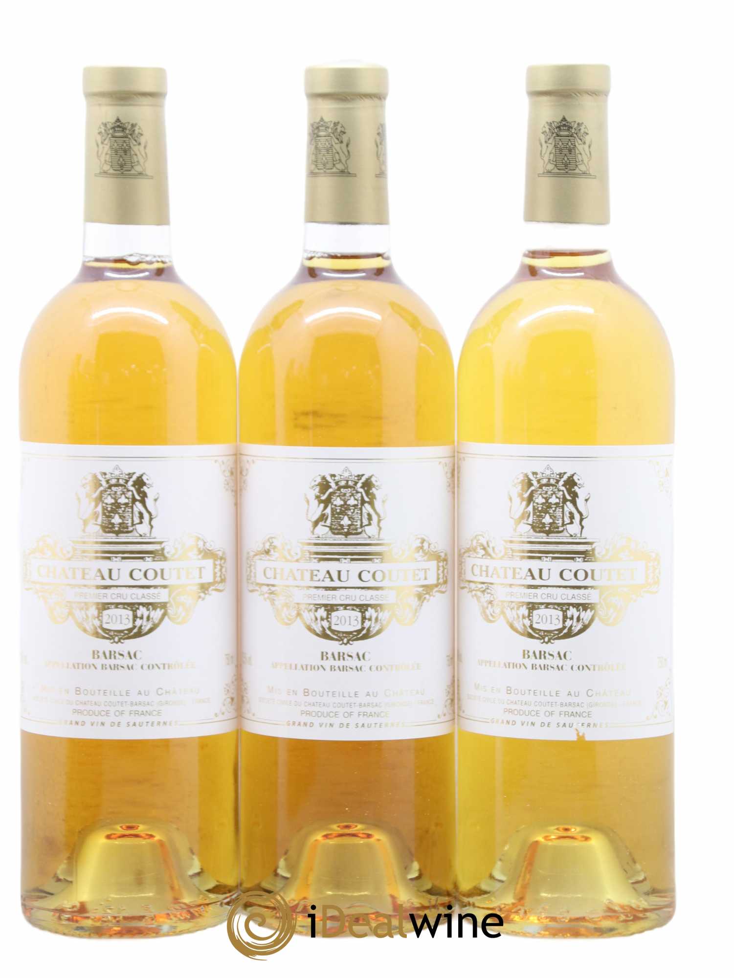 Château Coutet 1er Grand Cru Classé 2013 - Lot de 6 bouteilles - 1