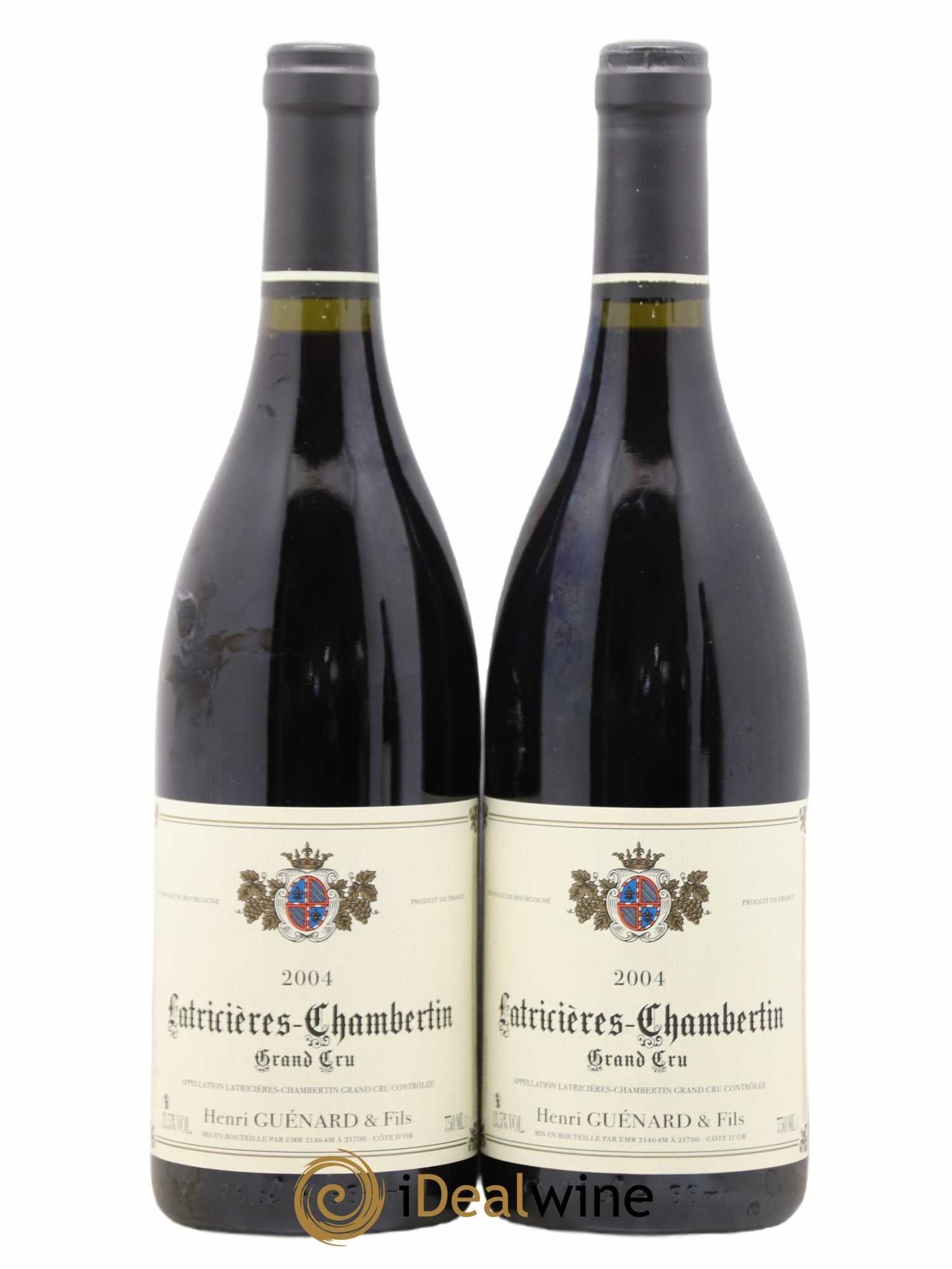 Latricières-Chambertin Grand Cru Henri Guenar 2004 - Lot de 2 bouteilles - 0