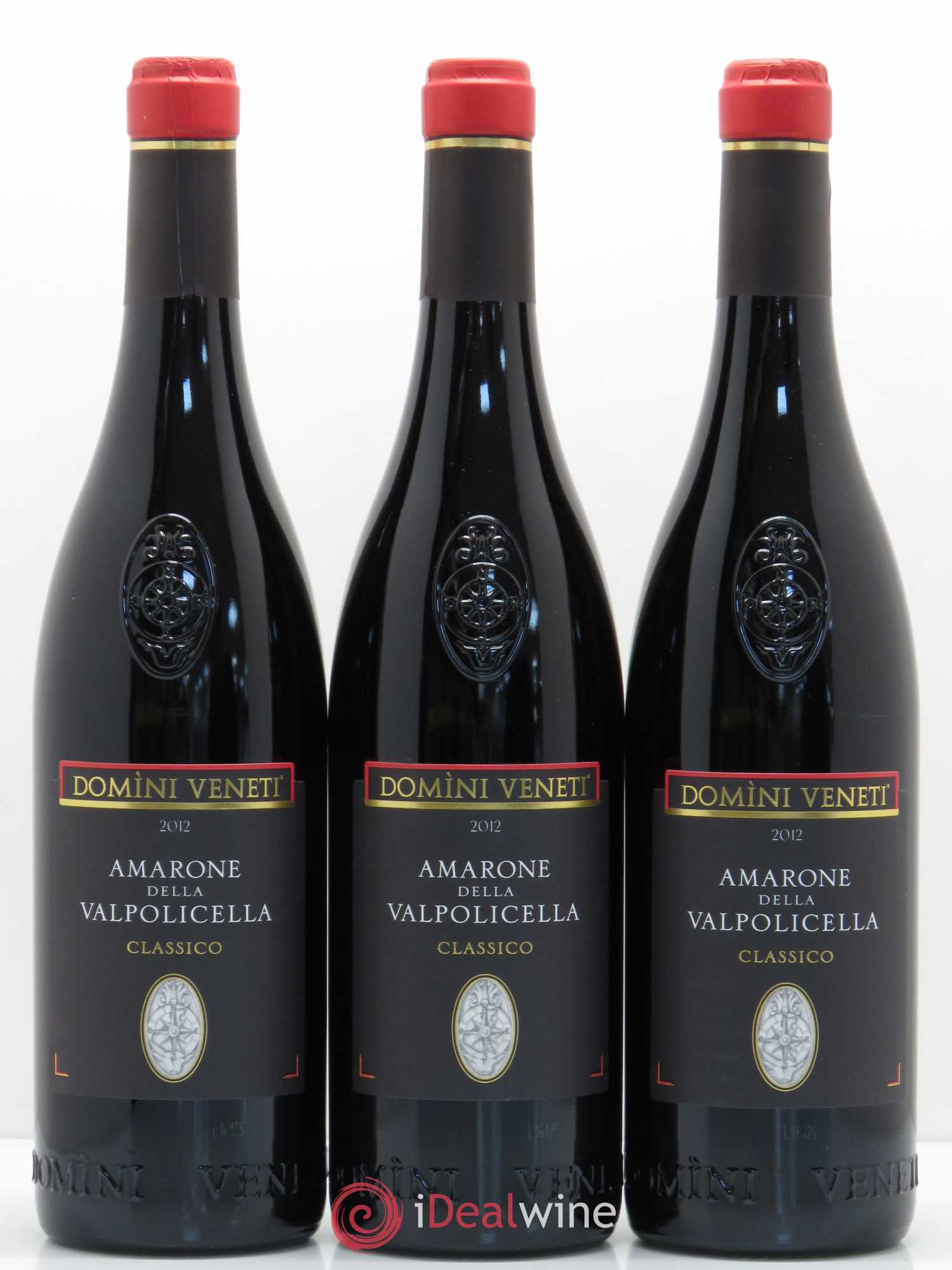 Amarone della Valpolicella DOC Classico Domini Veneti 2012 - Lot de 3 bouteilles - 0