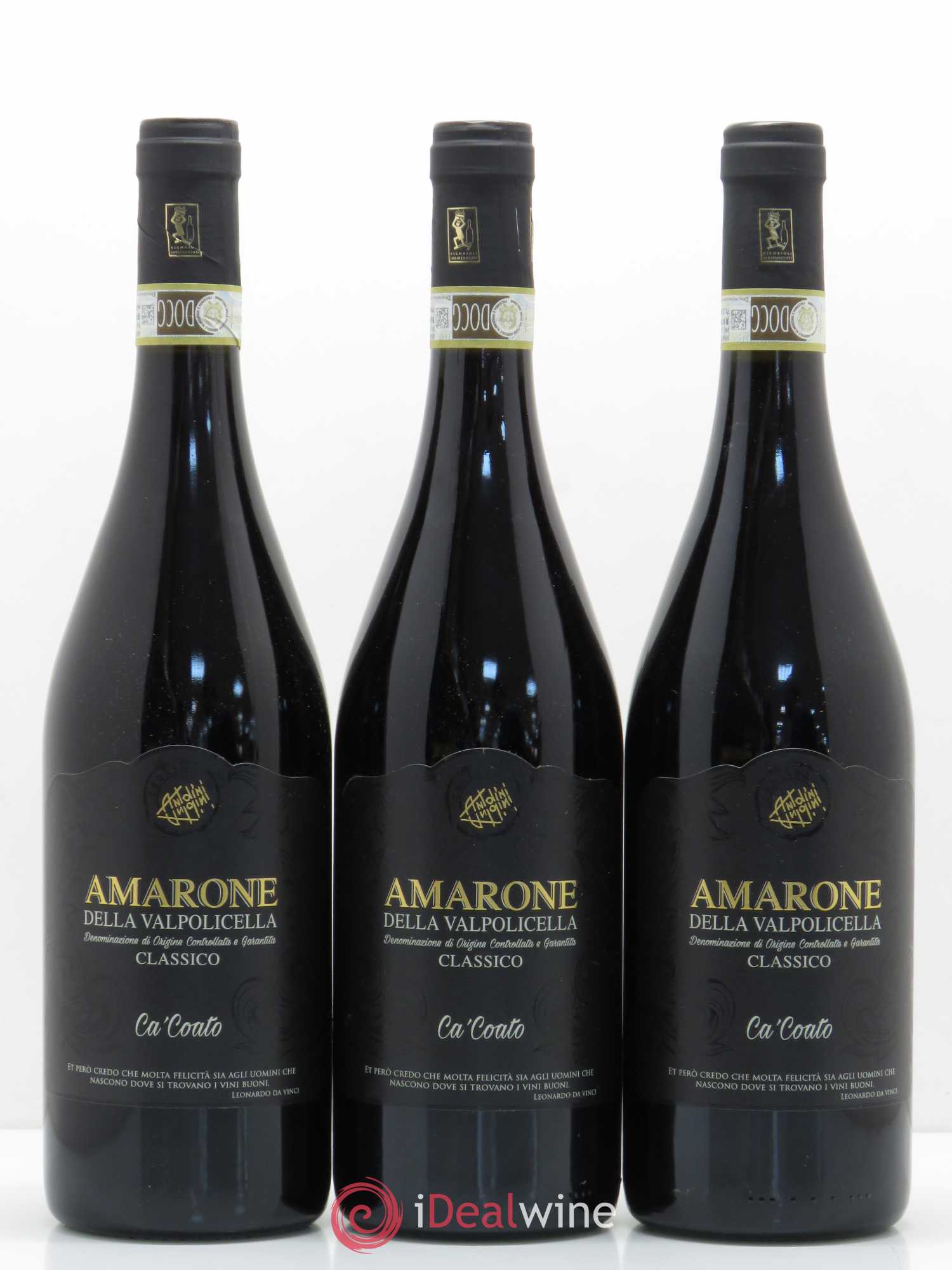 Amarone della Valpolicella DOC Classico Antolini Ca Coato 2012 - Lot de 12 bouteilles - 1