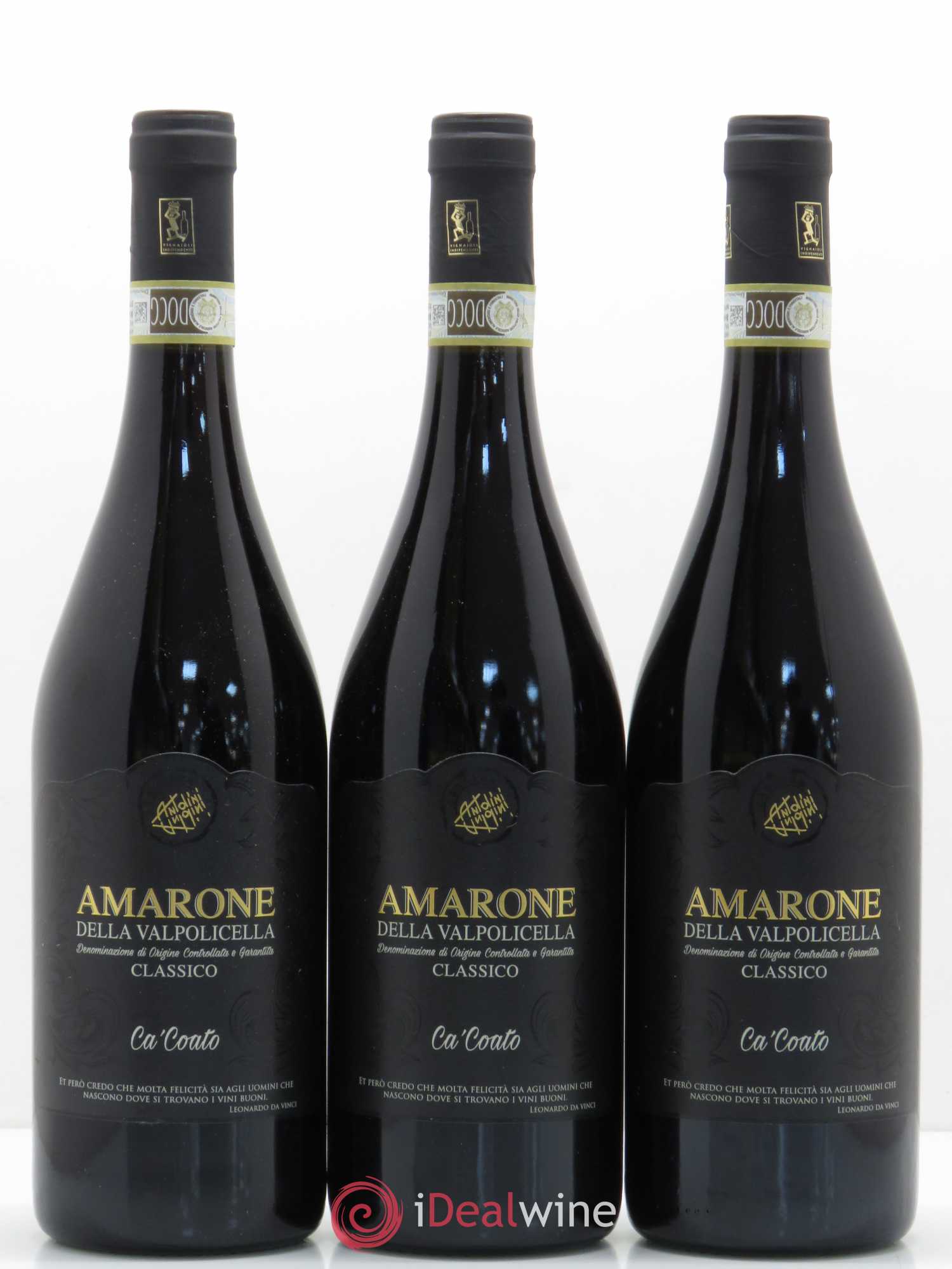 Amarone della Valpolicella DOC Classico Antolini Ca Coato 2012 - Lot de 12 bouteilles - 7