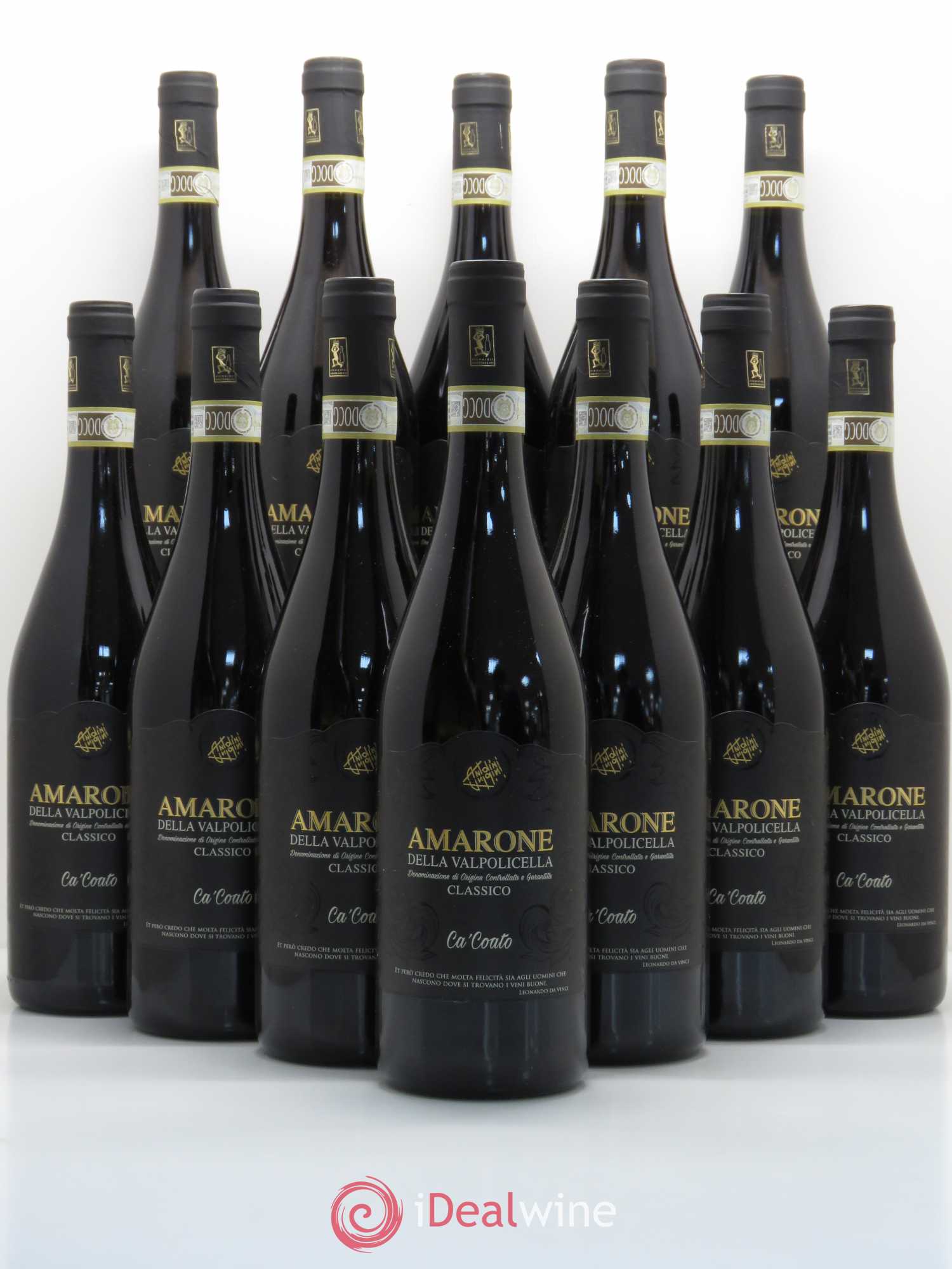 Amarone della Valpolicella DOC Classico Antolini Ca Coato 2012 - Lot de 12 bouteilles - 0