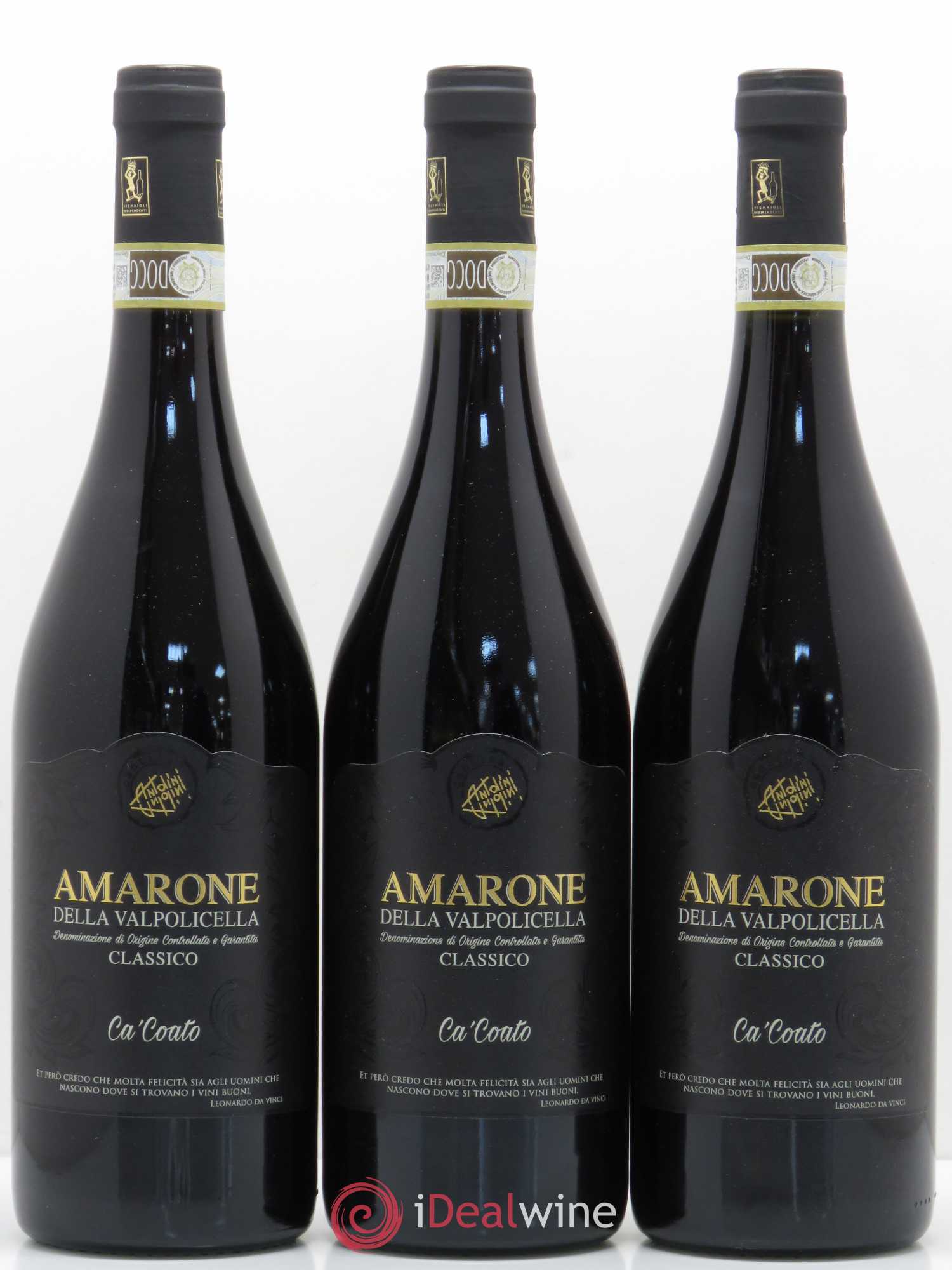Amarone della Valpolicella DOC Classico Antolini Ca Coato 2012 - Posten von 6 Flaschen - 3