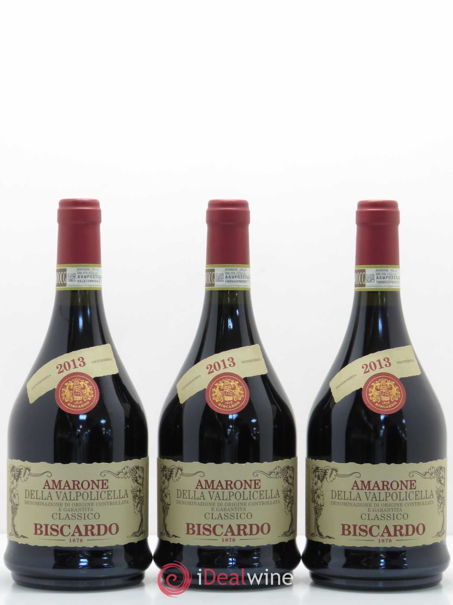Amarone della Valpolicella DOC Classico Biscardo Mabis 2013 - Lot de 12 bouteilles - 2