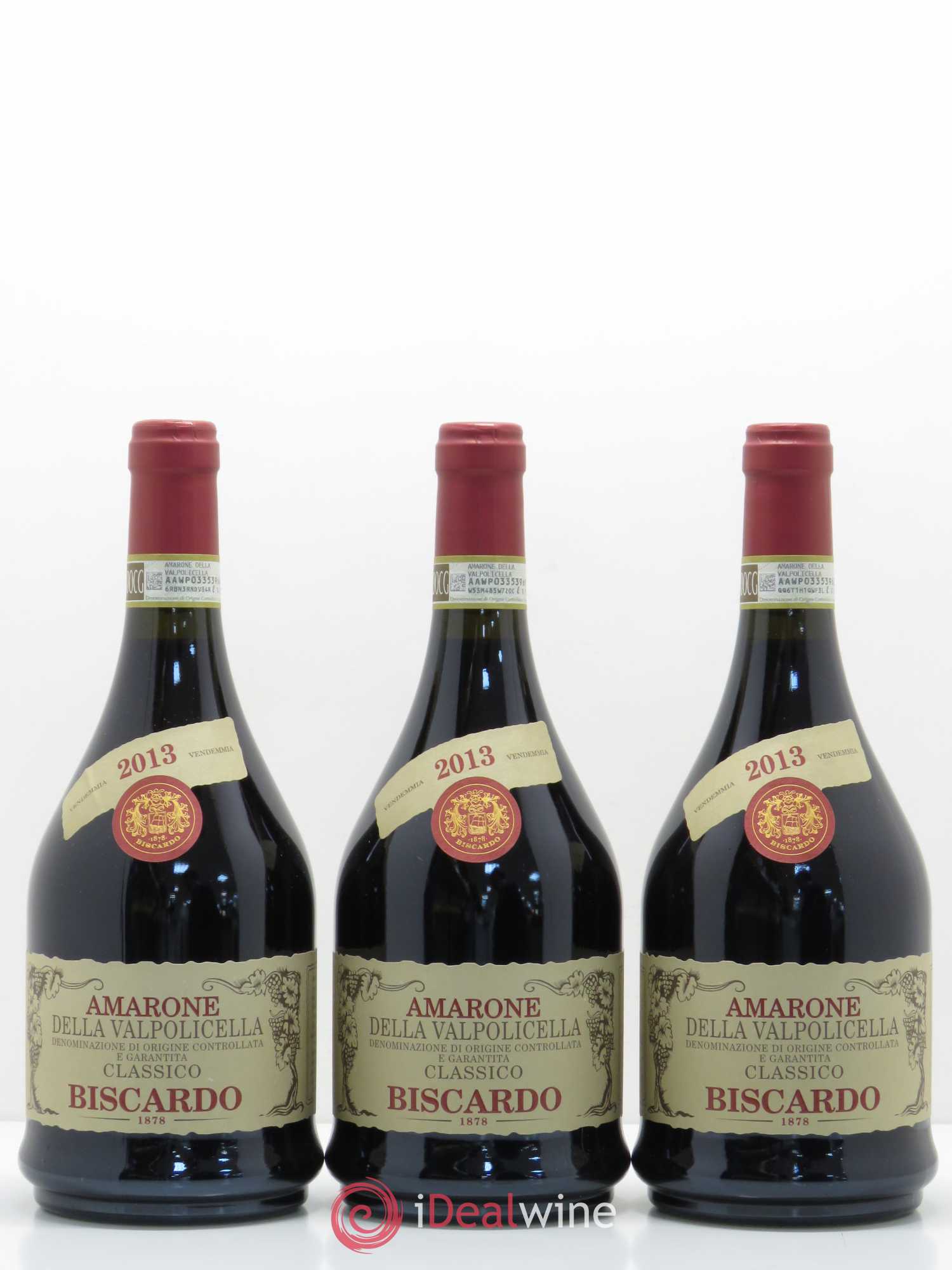 Amarone della Valpolicella DOC Classico Biscardo Mabis 2013 - Lot de 12 bouteilles - 3