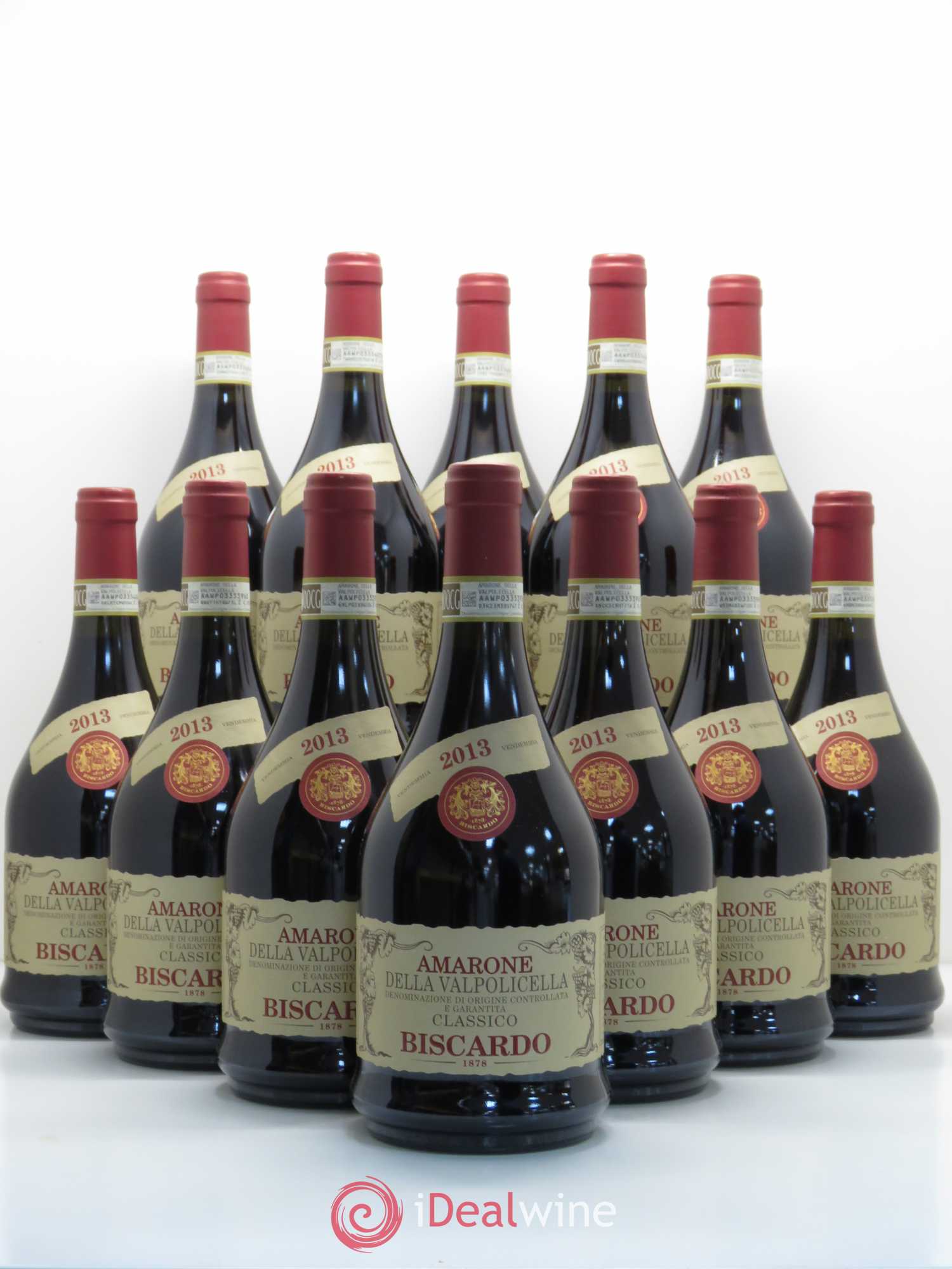 Amarone della Valpolicella DOC Classico Biscardo Mabis 2013 - Lot de 12 bouteilles - 0