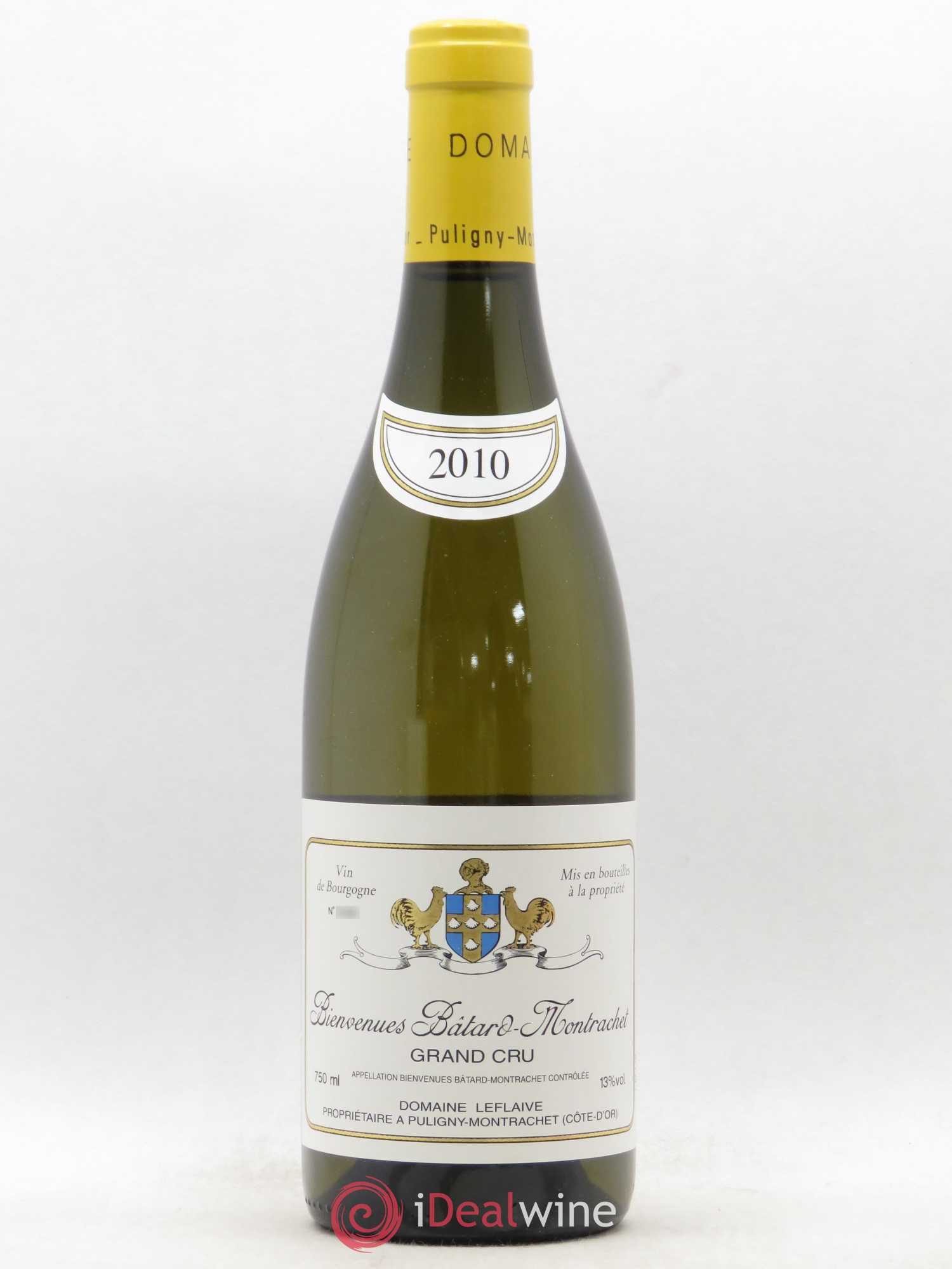 Bienvenues-Bâtard-Montrachet Grand Cru Leflaive (Domaine) 2010 - Lot de 1 bouteille - 0