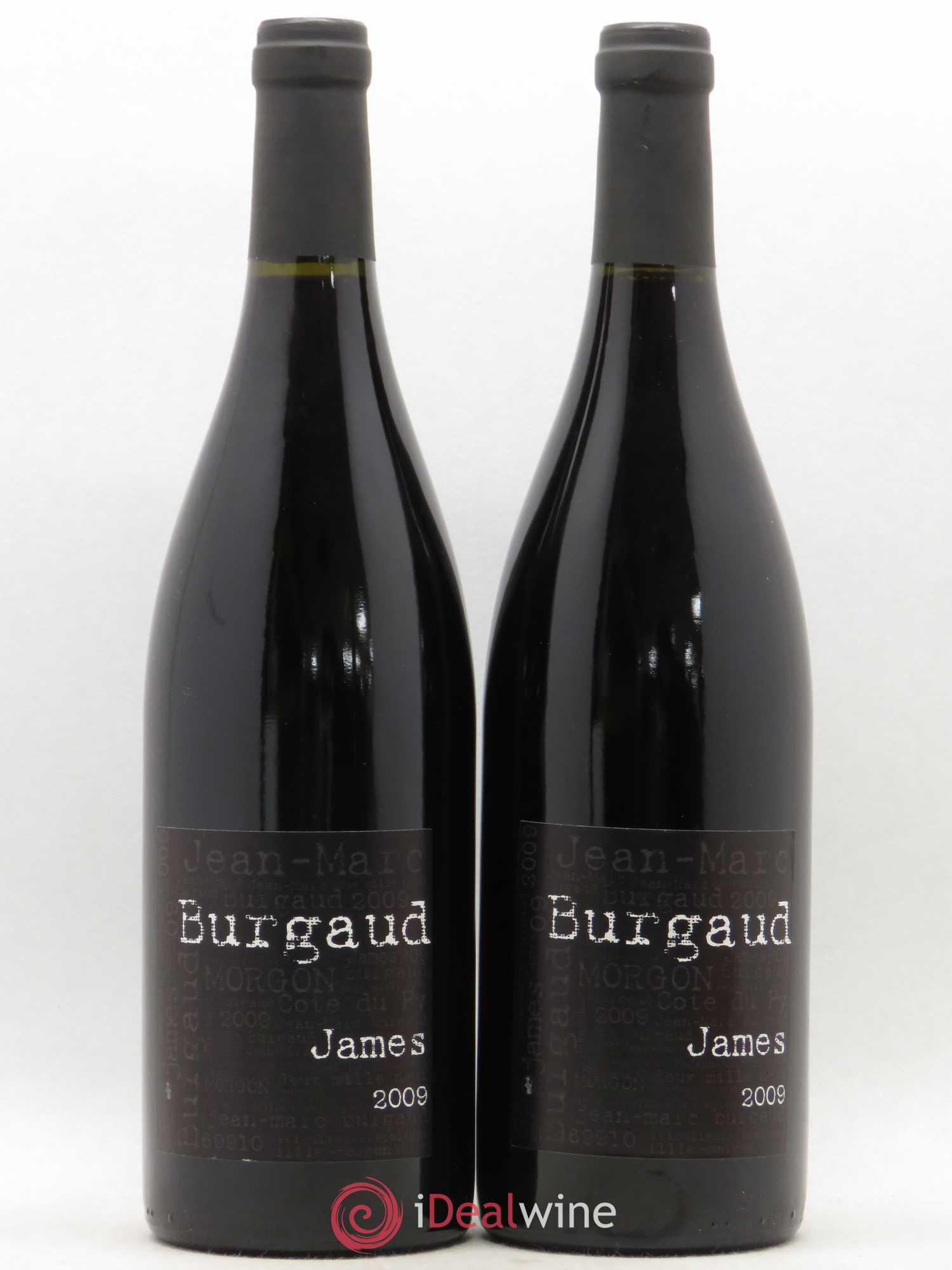 Morgon Côte du Py James Jean-Marc Burgaud (Domaine) 2009 - Lot de 2 bouteilles - 0