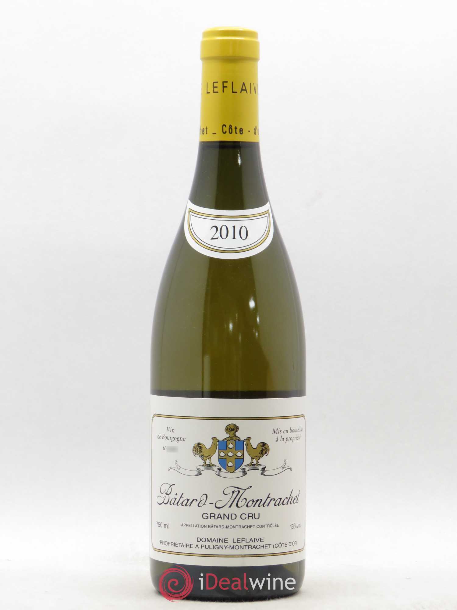 Bâtard-Montrachet Grand Cru Leflaive (Domaine) 2010 - Lot de 1 bouteille - 0