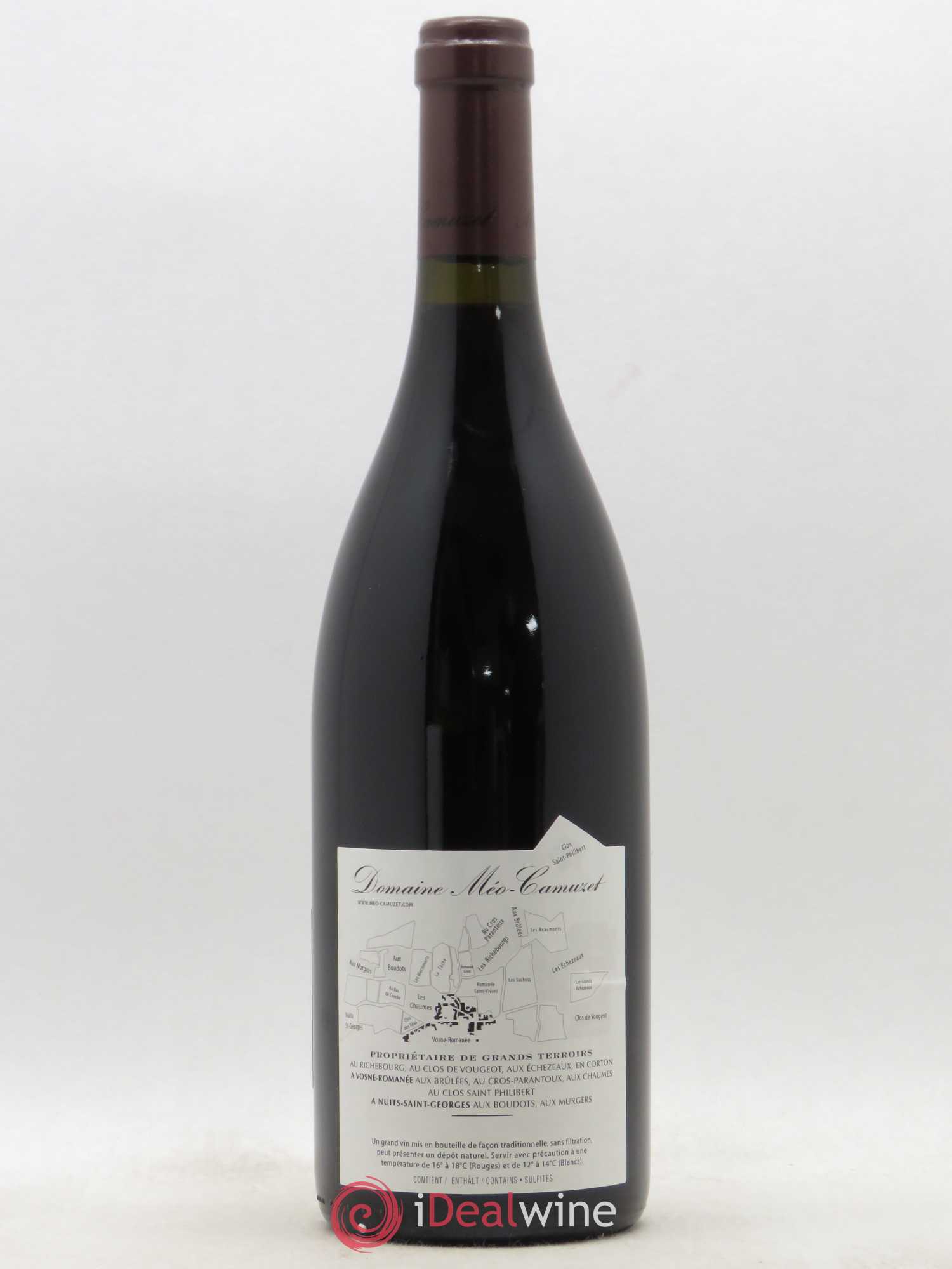 Clos de Vougeot Grand Cru Méo-Camuzet (Domaine) 2013 - Lot de 1 bouteille - 1