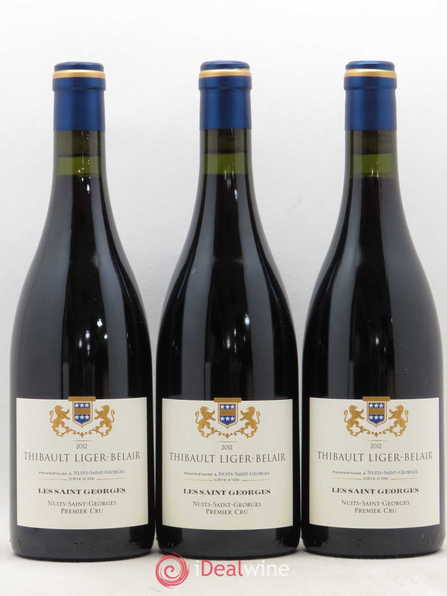 Nuits-Saint-Georges 1er Cru Les Saint-Georges Thibault Liger-Belair 2012 - Lot de 3 bouteilles - 0