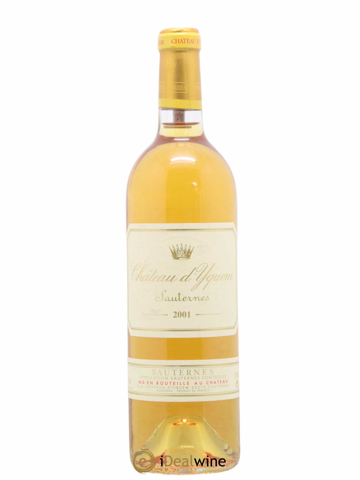 Château d' Yquem 1er Cru Classé Supérieur 2001 - Lotto di 1 bottiglia - 0