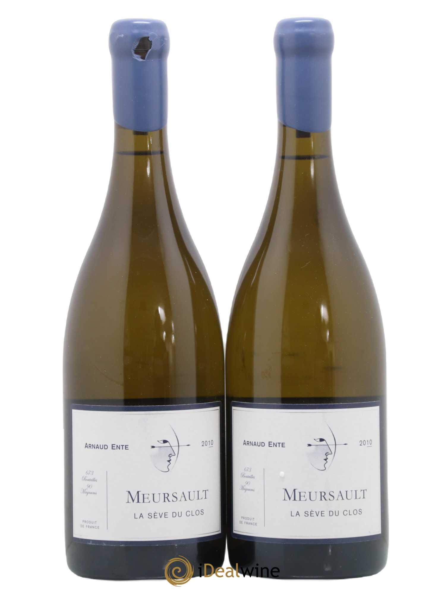 Meursault La Sève du Clos Arnaud Ente 2010 - Lot de 2 bouteilles - 0