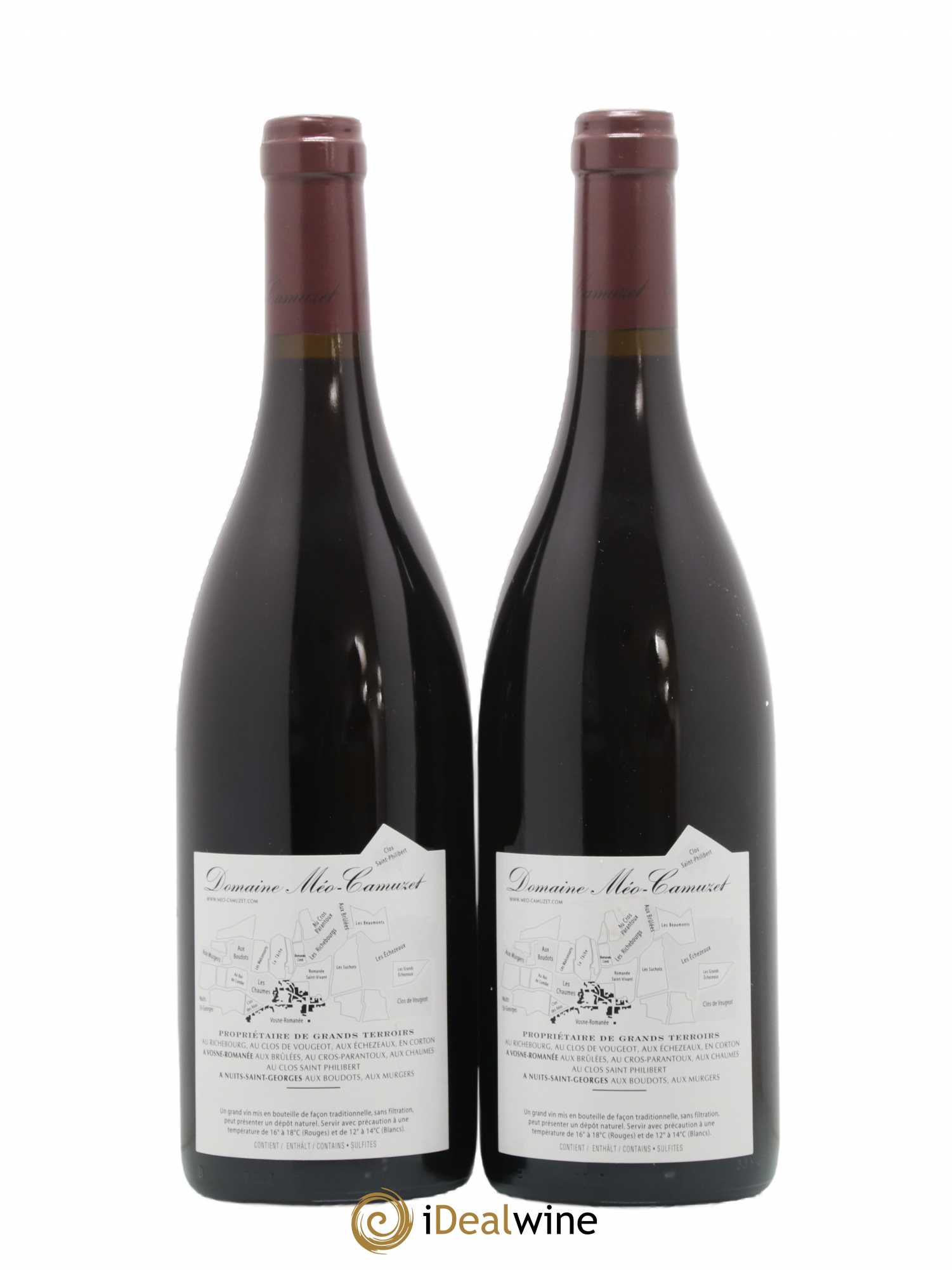 Clos de Vougeot Grand Cru Méo-Camuzet (Domaine) 2011 - Lot de 2 bouteilles - 1