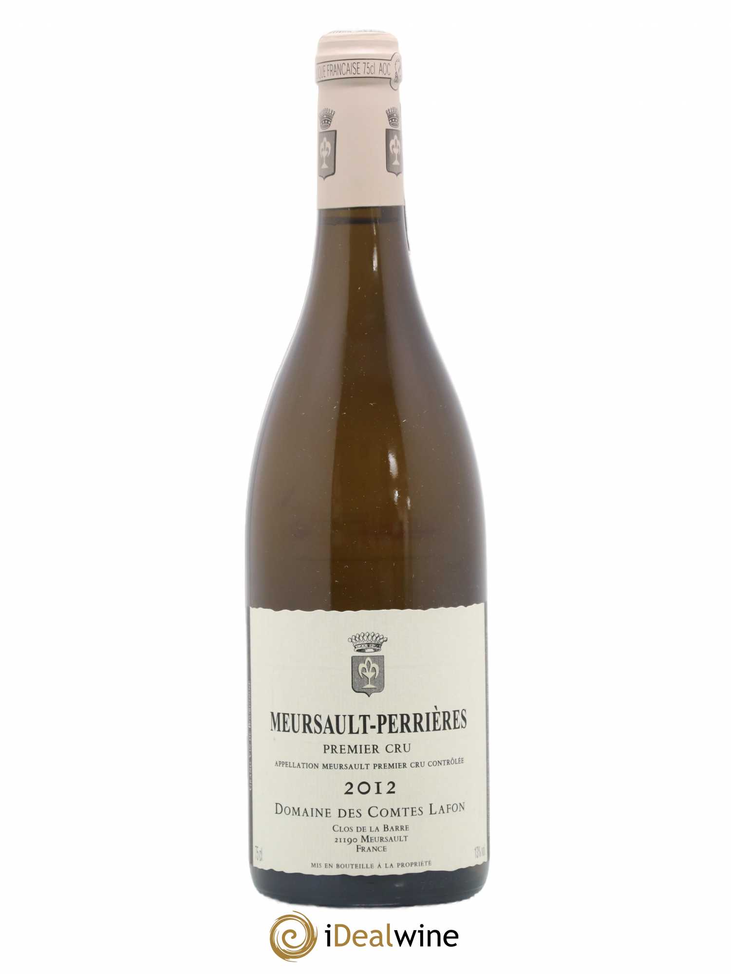 Meursault 1er Cru Perrières Comtes Lafon (Domaine des) 2012 - Lot de 1 bouteille - 0