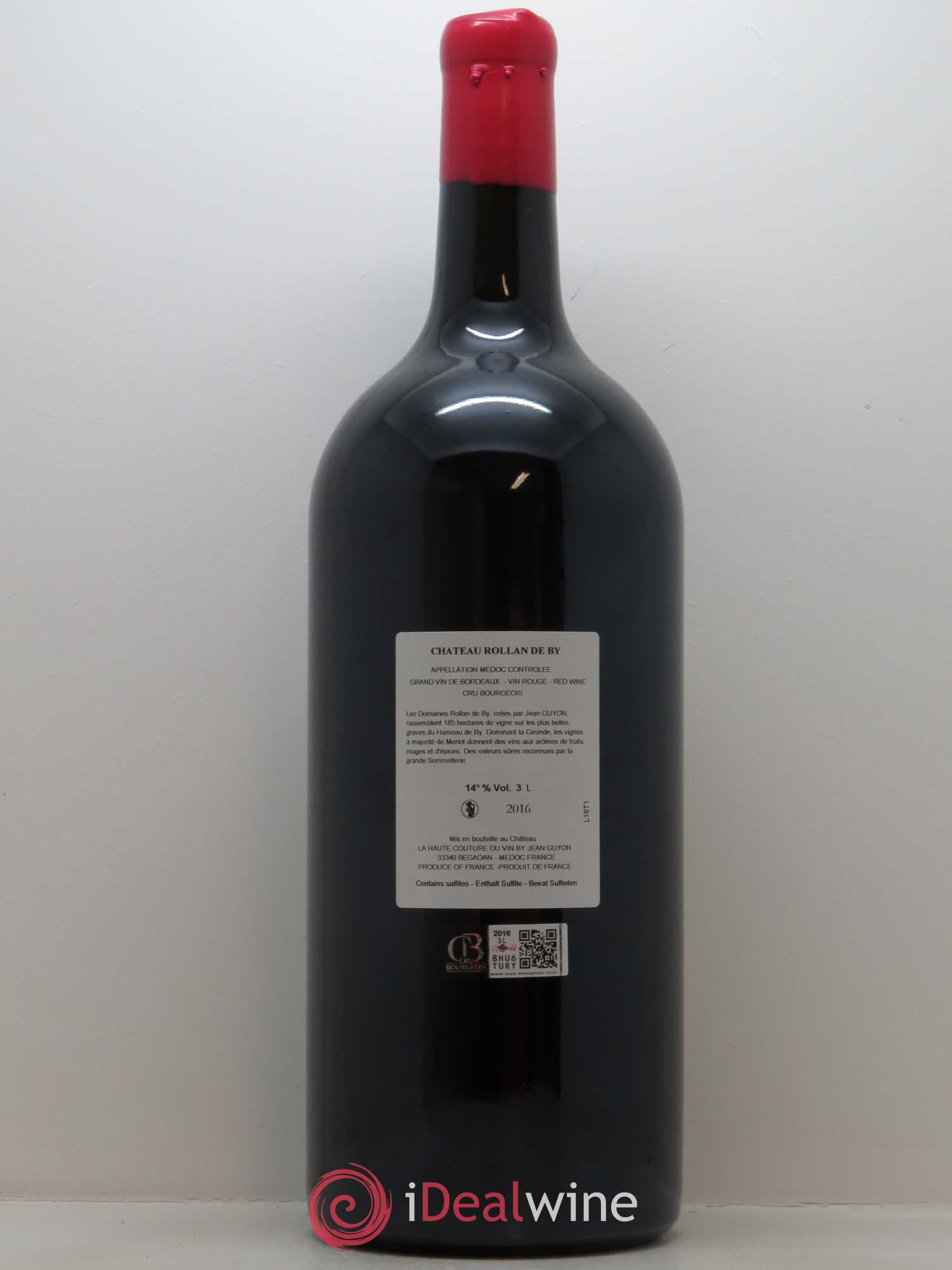 Château Rollan de By Cru Bourgeois 2016 - Lot de 1 double magnum - 1