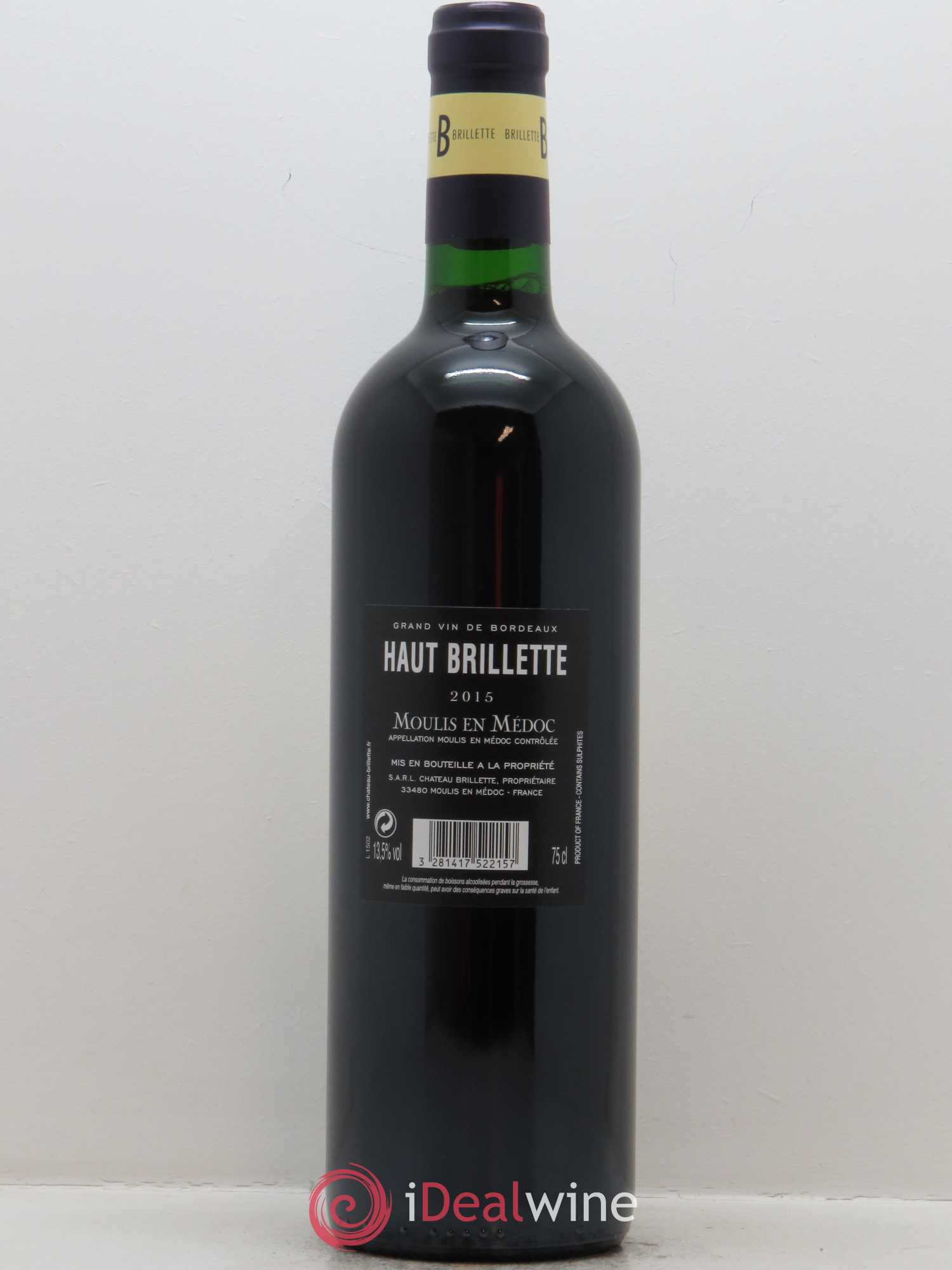 Haut Brillette 2015 - Lot de 1 bouteille - 1