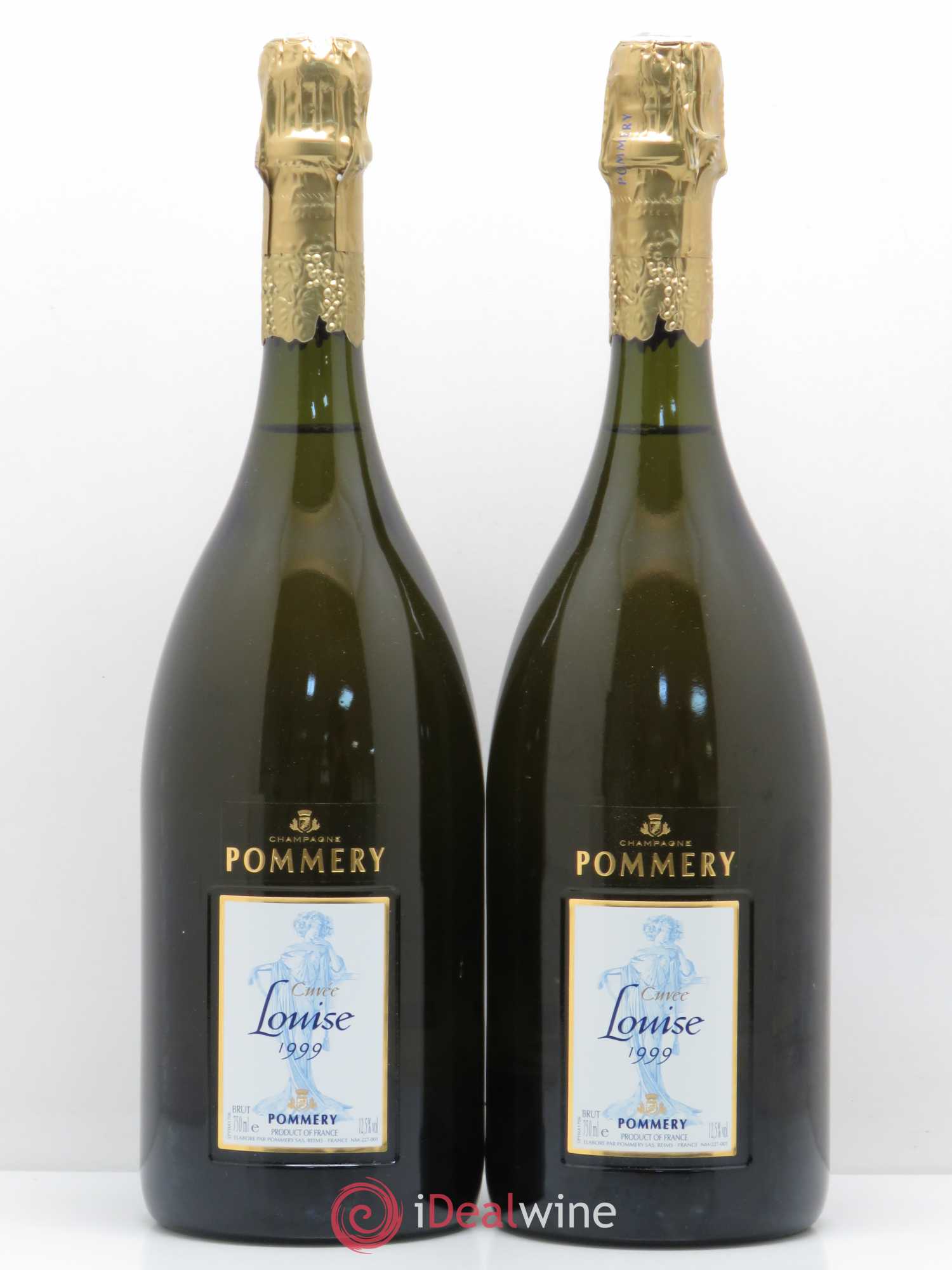 Cuvée Louise Pommery 1999 - Lot de 2 bouteilles - 0