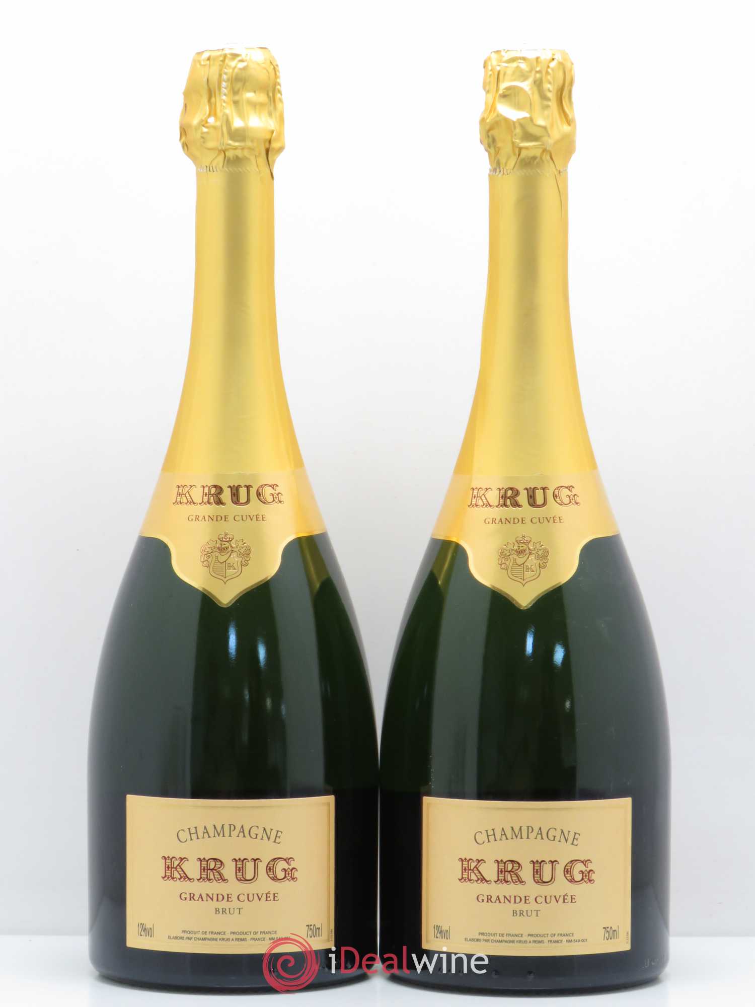 Grande Cuvée Brut Krug Cuvée 162ème Edition - Posten von 2 Flaschen - 0